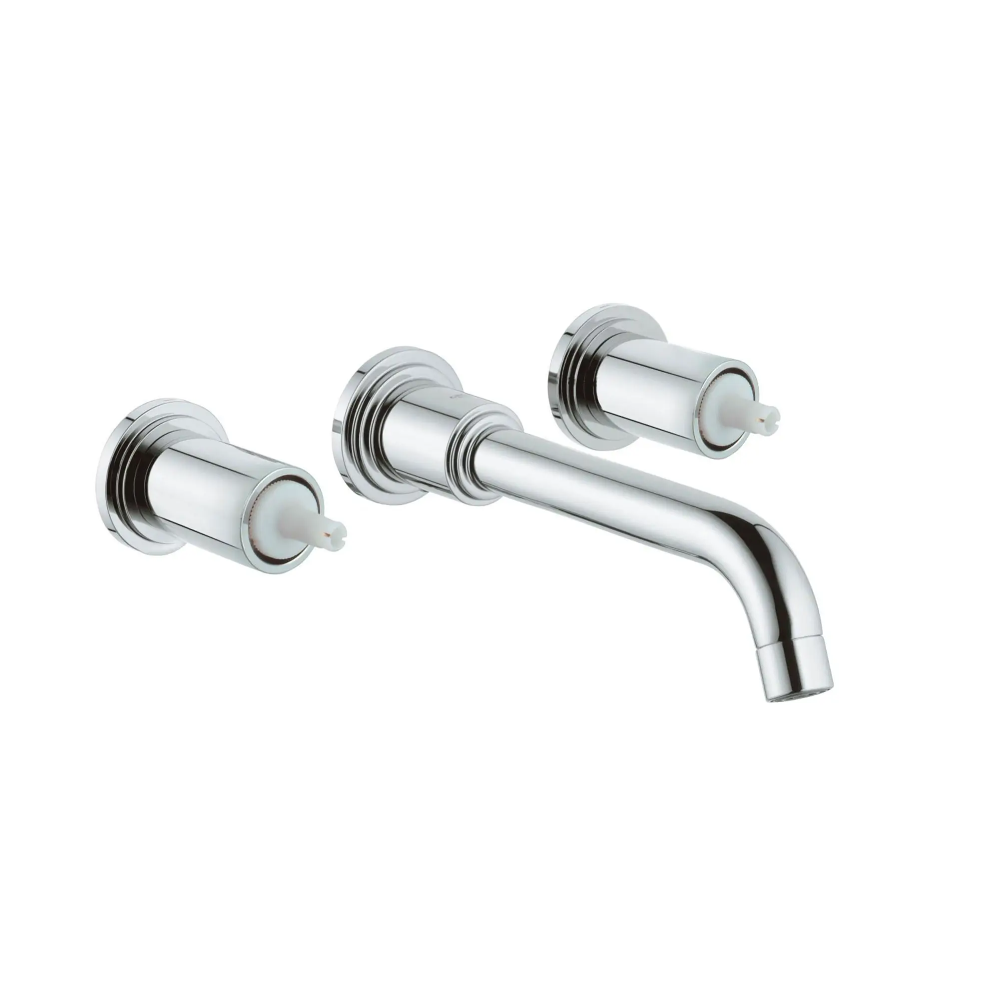 2-Handle 3-Hole Wall Mount Vessel Bathroom Faucet - 1.5 GPM - Image 2