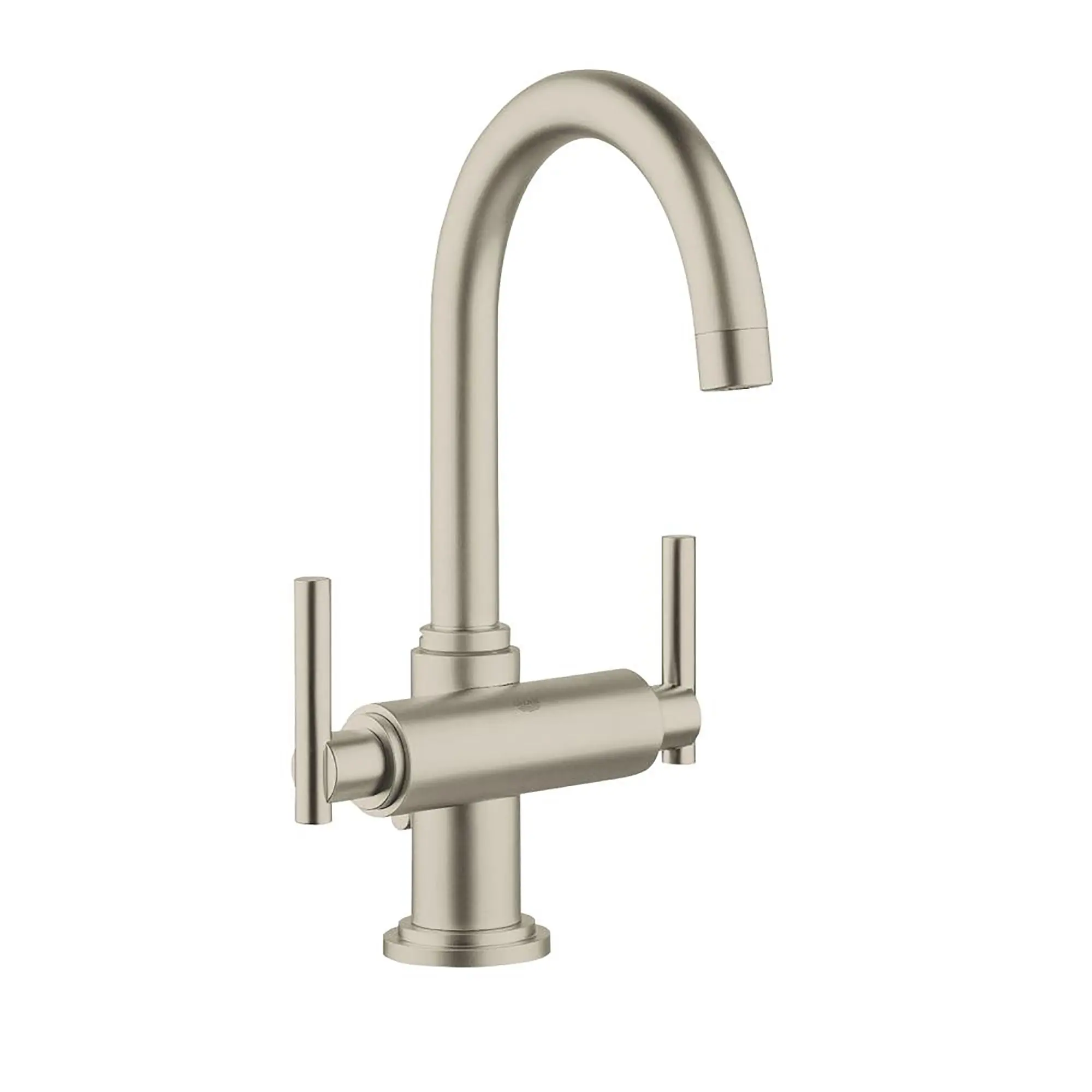 2-Handle Single-Hole High-Arc Bathroom Faucet - 1.5 GPM - Image 4