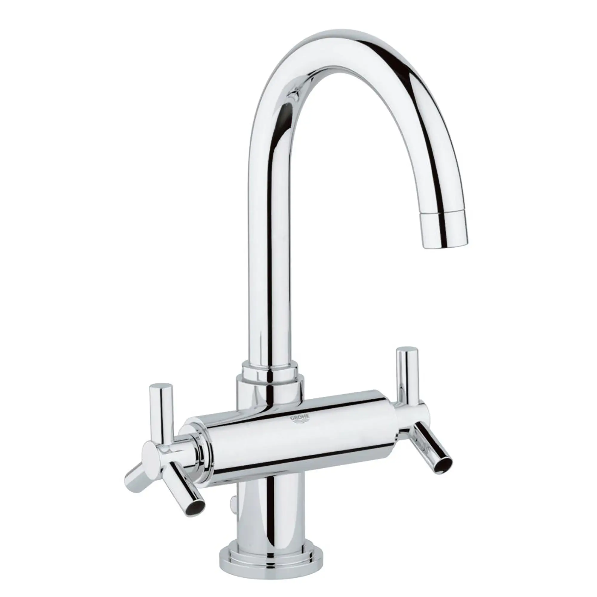 2-Handle Single-Hole High-Arc Bathroom Faucet - 1.5 GPM - Image 5