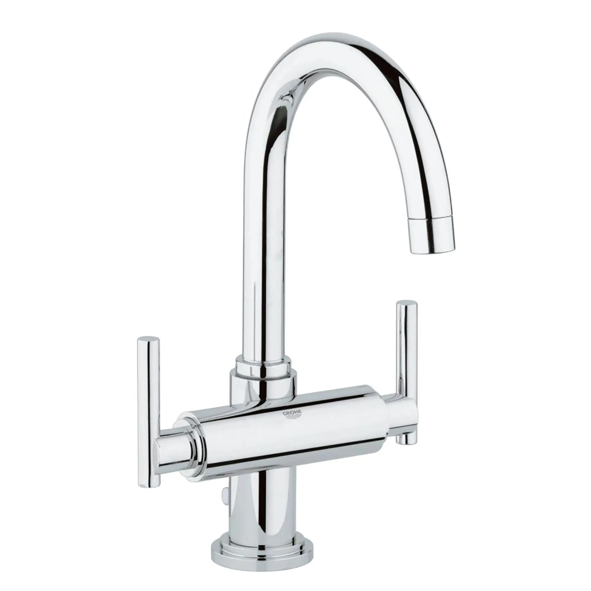 2-Handle Single-Hole High-Arc Bathroom Faucet - 1.5 GPM - Image 6