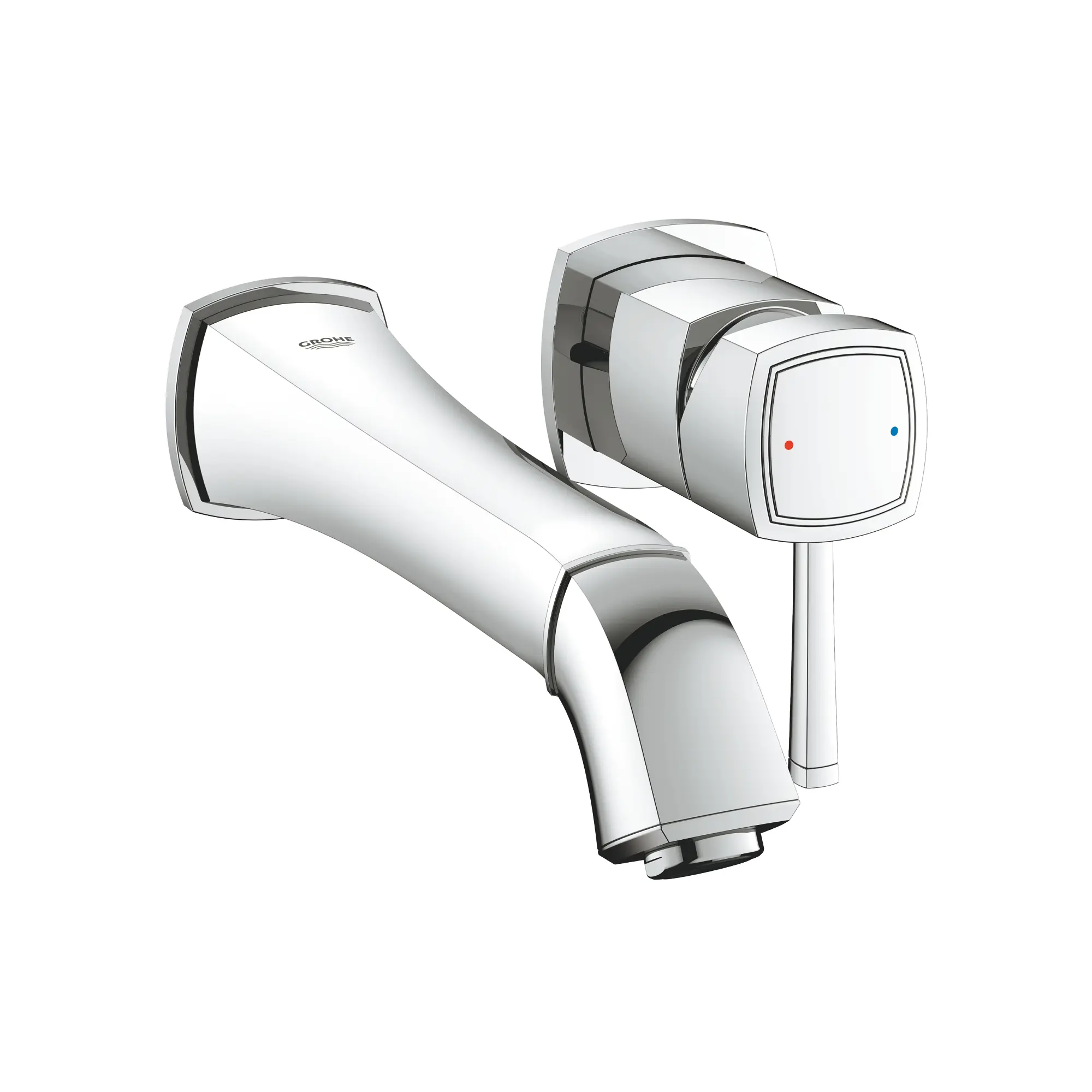 2-Handle Wall Mount Faucet 1.2 GPM - Image 2
