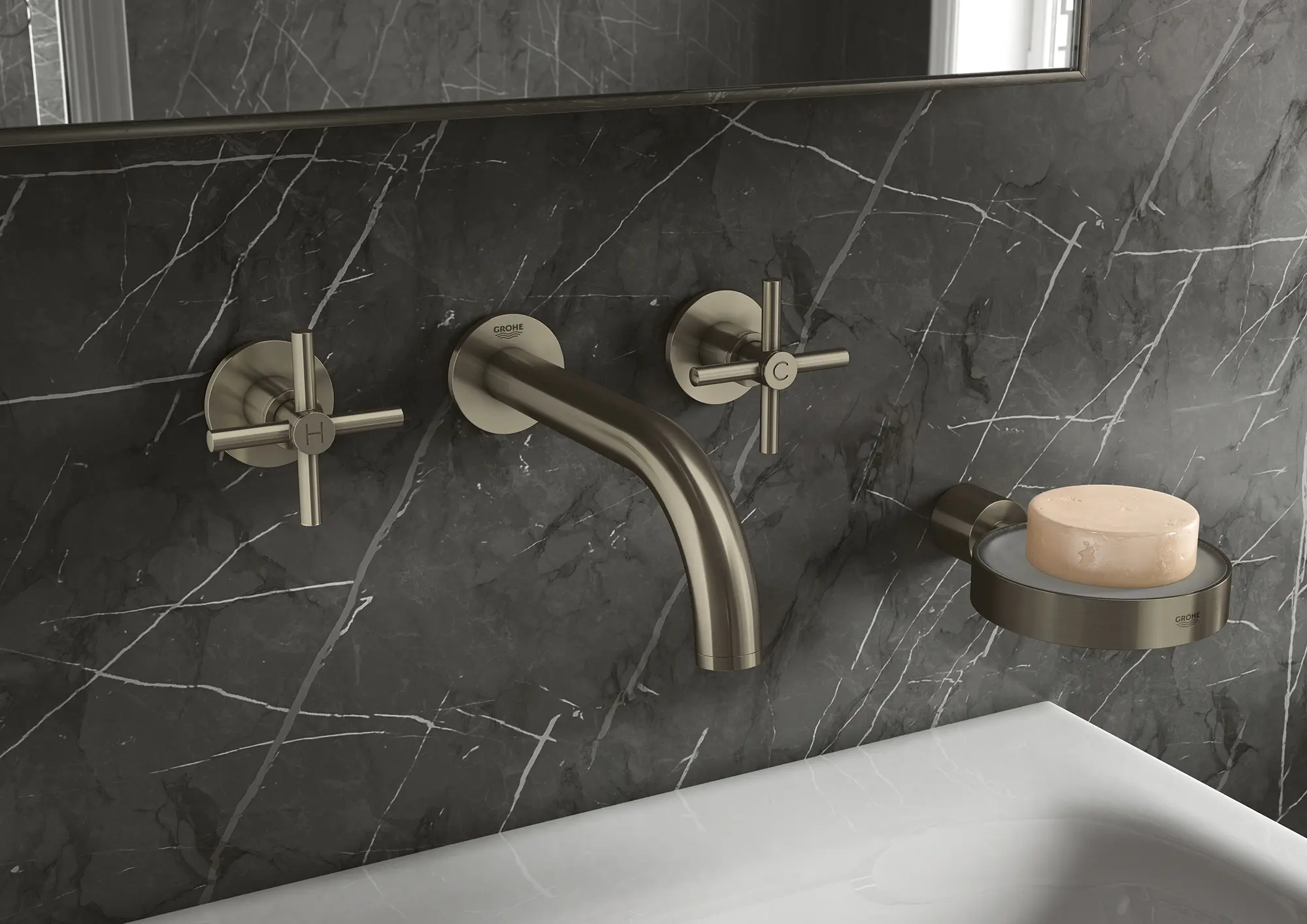 2-Handle Wall-Mount Faucet 1.2 GPM - Image 36