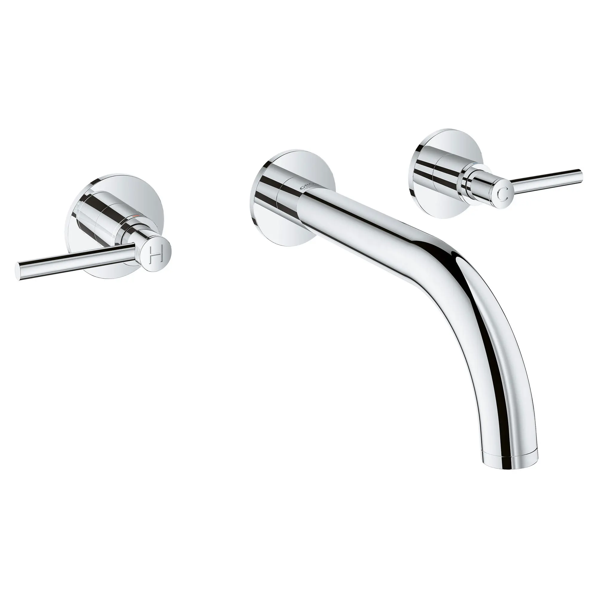 2-Handle Wall-Mount Faucet 1.2 GPM - Image 4
