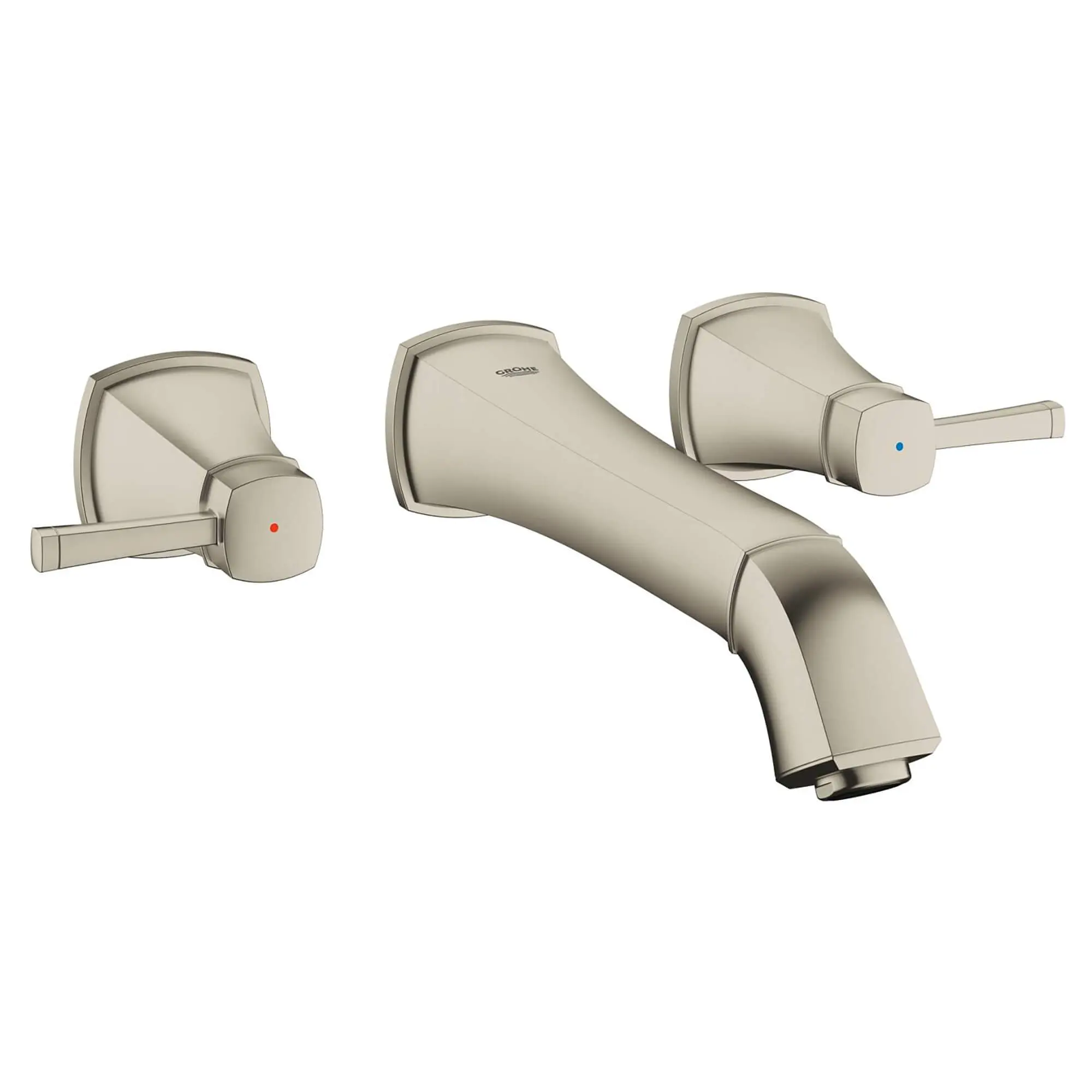 2-Handle Wall Mount Faucet 1.5 GPM - Image 2