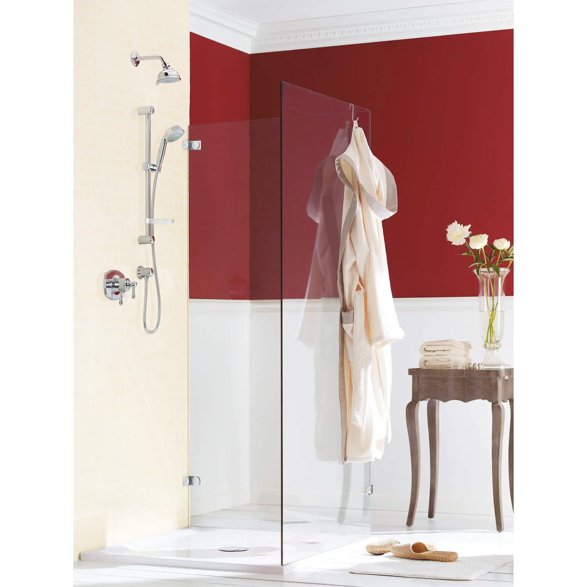 24" Shower Slide Bar Kit - 5 Sprays, 2.5 gpm - Image 3