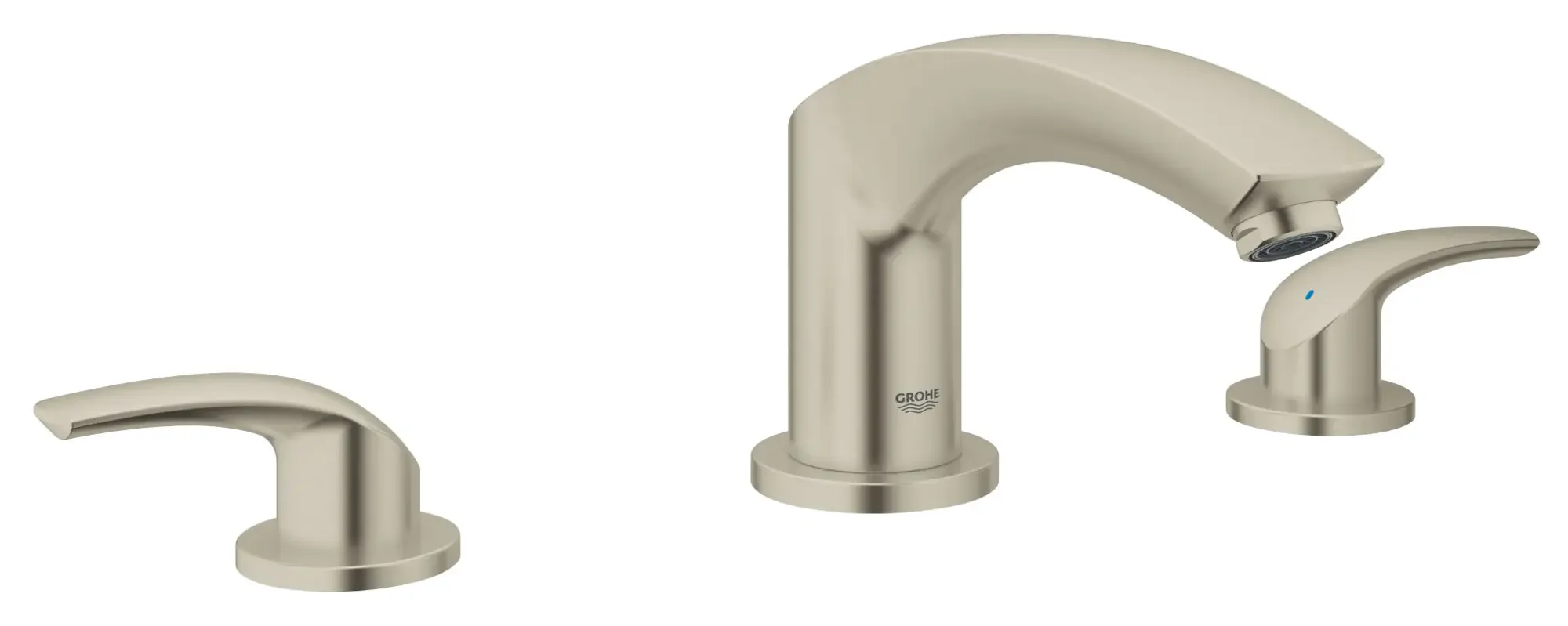 3-Hole 2-Handle Deck Mount Roman Tub Faucet - Image 6