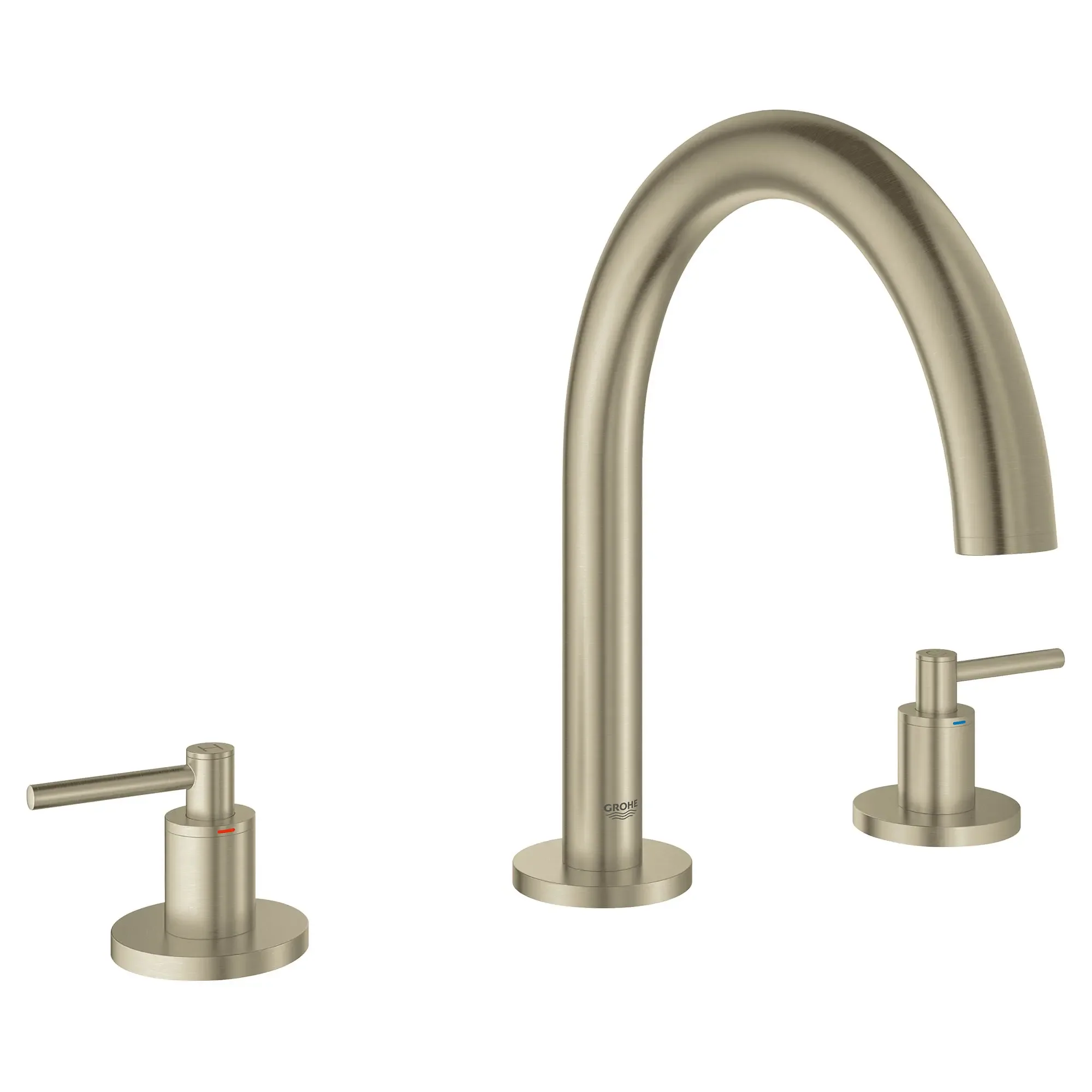 3-Hole 2-Handle Deck Mount Roman Tub Faucet - Image 12