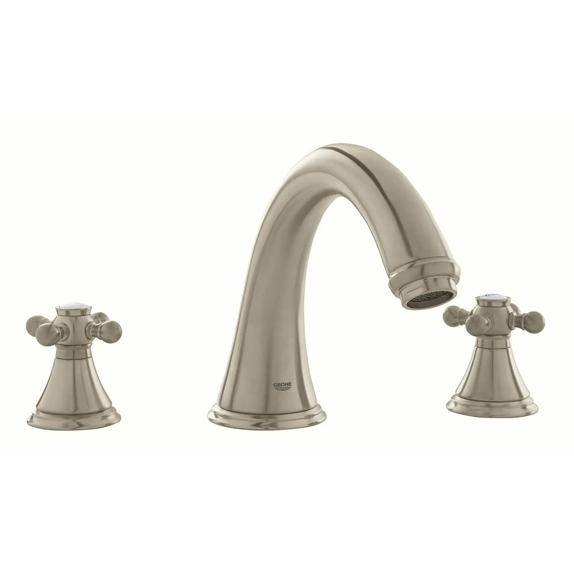 3-Hole 2-Handle Deck Mount Roman Tub Faucet - Image 5