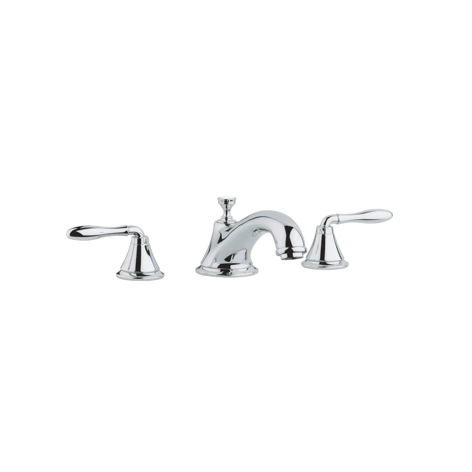 3-Hole 2-Handle Deck Mount Roman Tub Faucet - Image 4