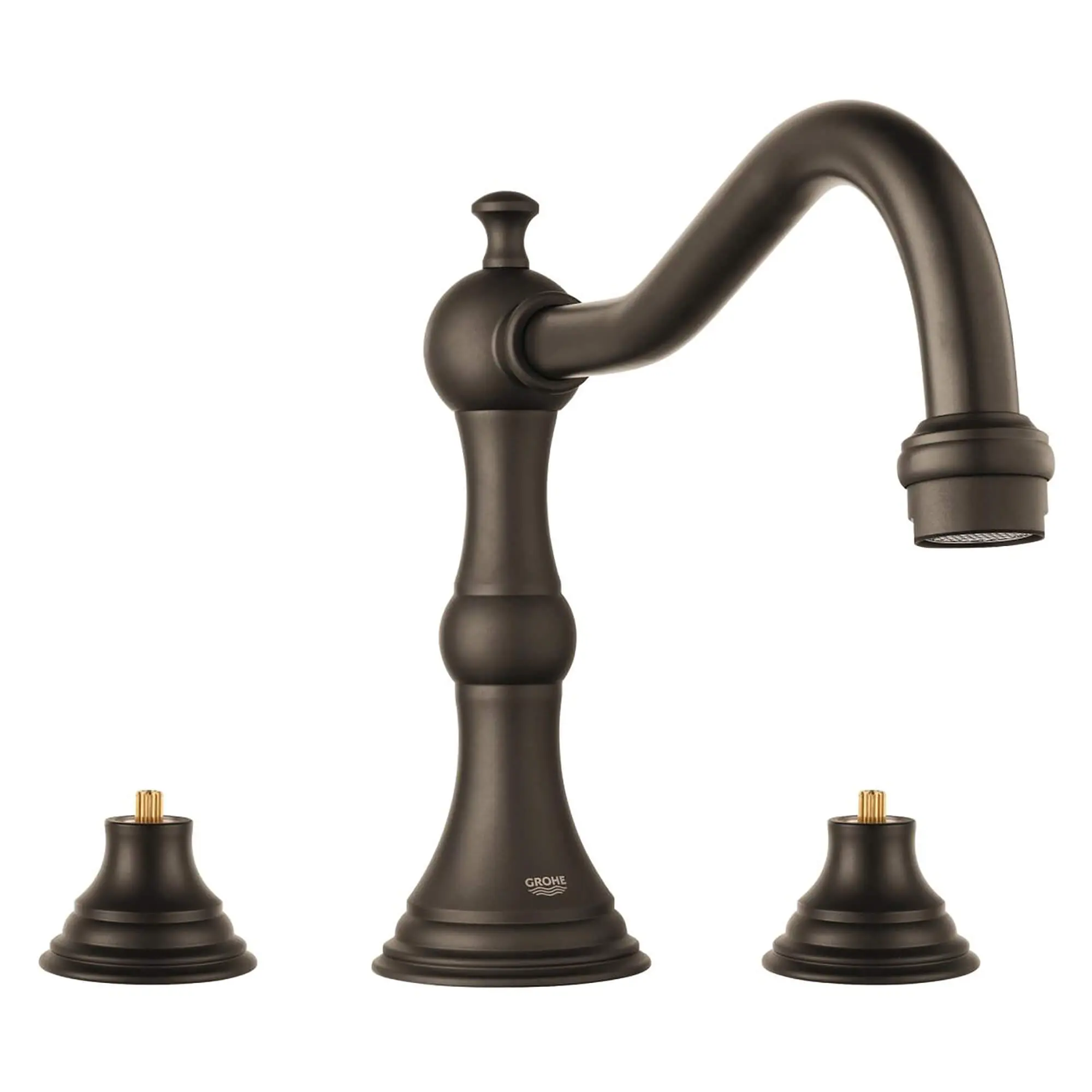 3-Hole 2-Handle Deck Mount Roman Tub Faucet - Image 2