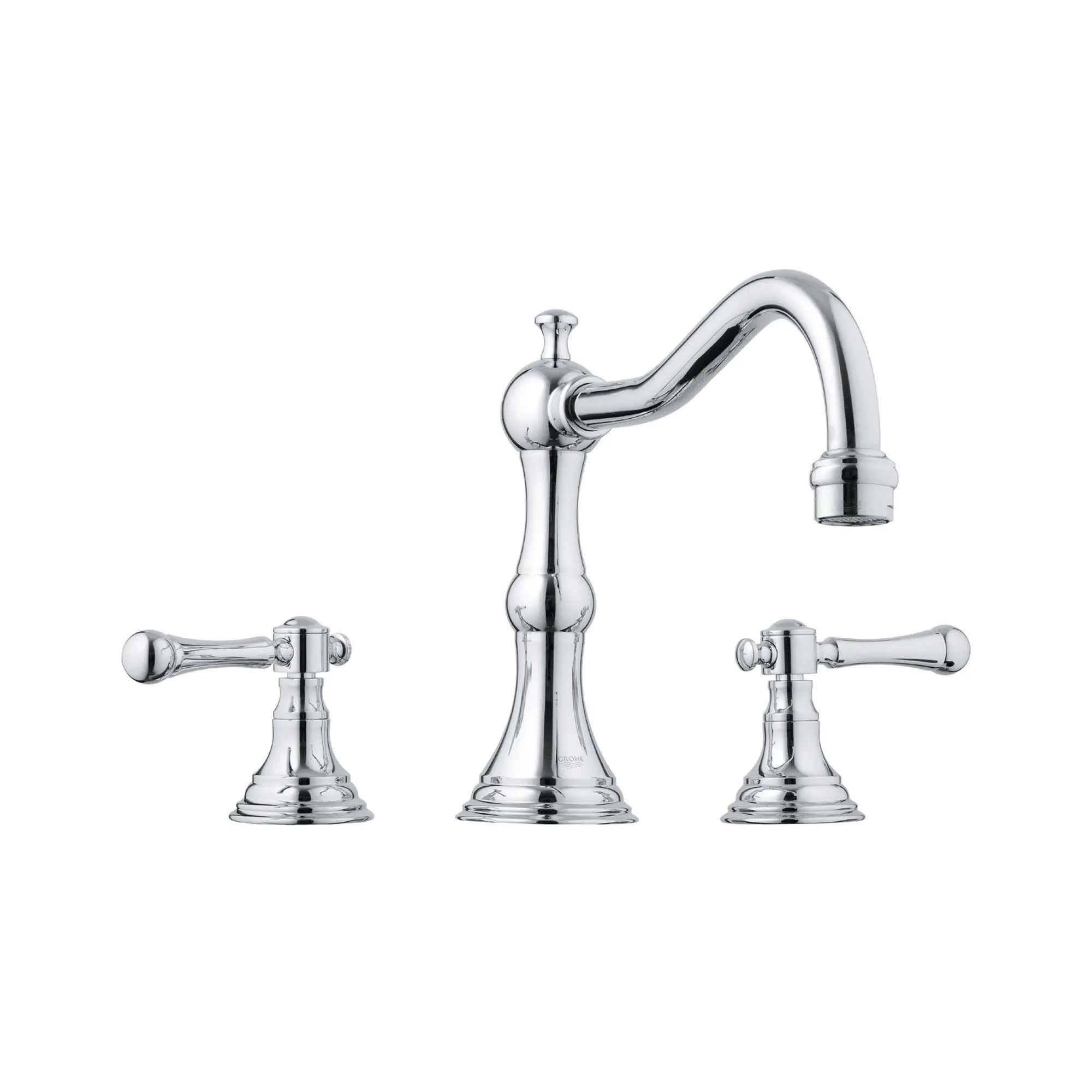 3-Hole 2-Handle Deck Mount Roman Tub Faucet - Image 4