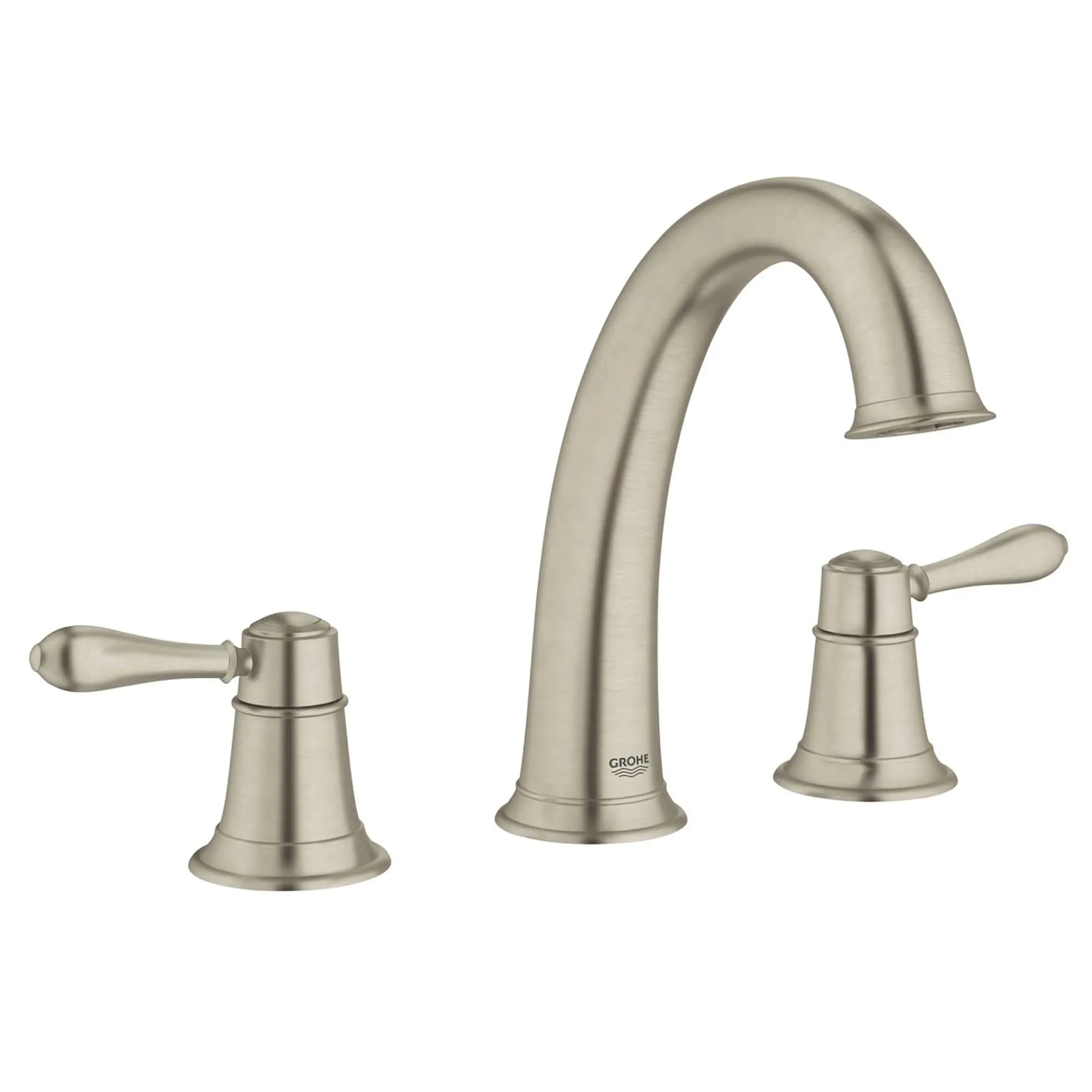 3-Hole 2-Handle Deck Mount Roman Tub Faucet - Image 9
