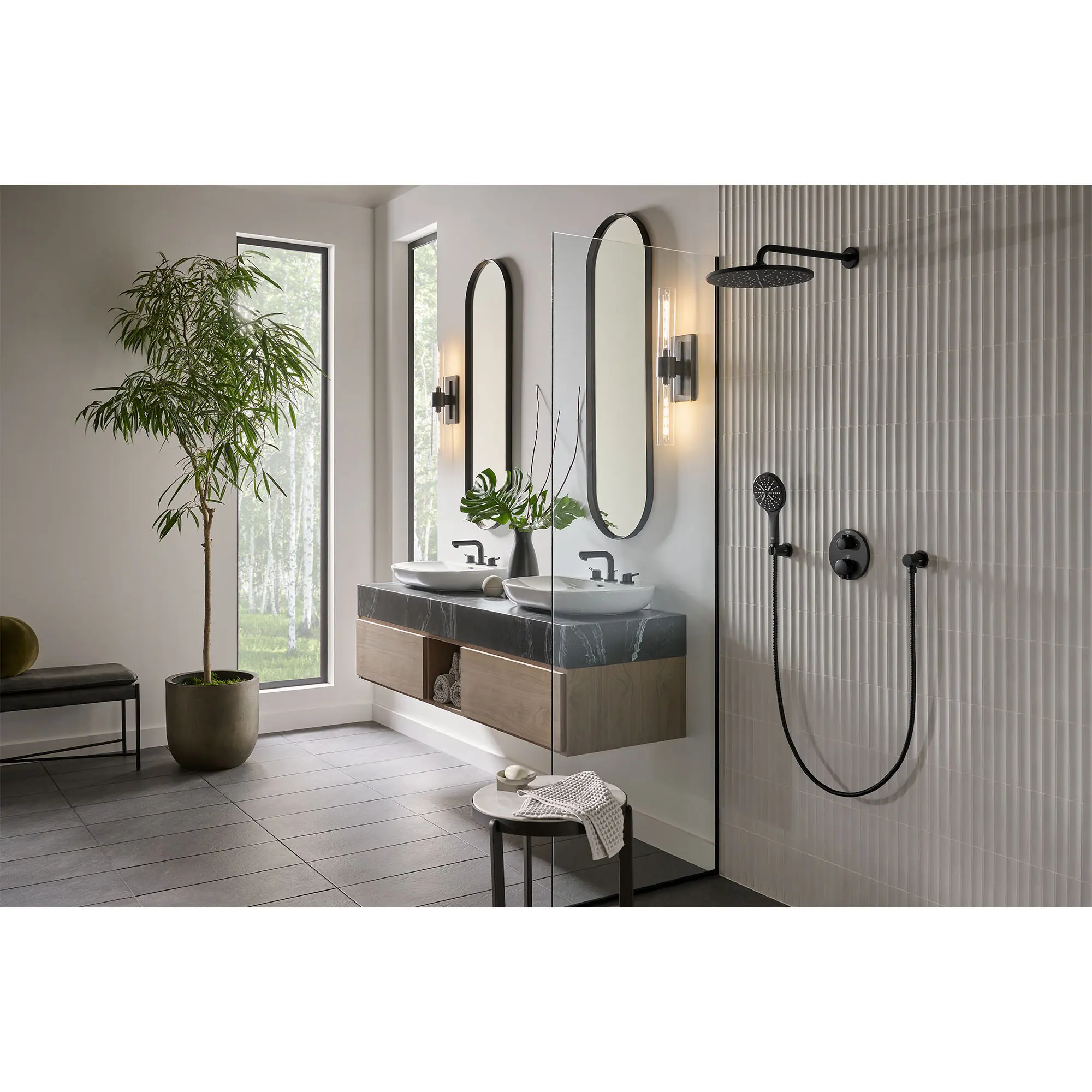 Dual Function 2-Handle Thermostatic Valve Trim - Image 15