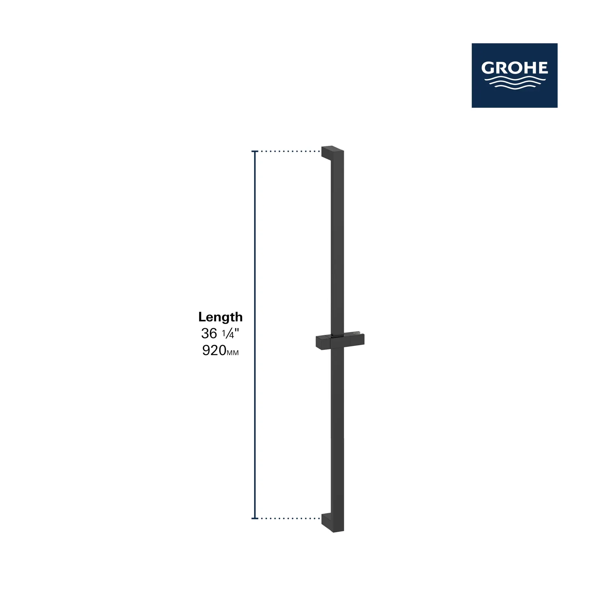 Eurocube 36" Shower Rail - Image 6