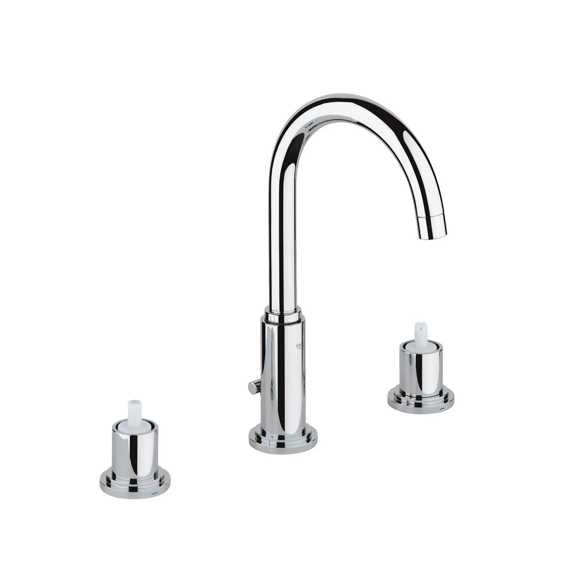 8 in. Widespread 2-Handle High Spout Bathroom Faucet - 1.5 GPM - Image 2