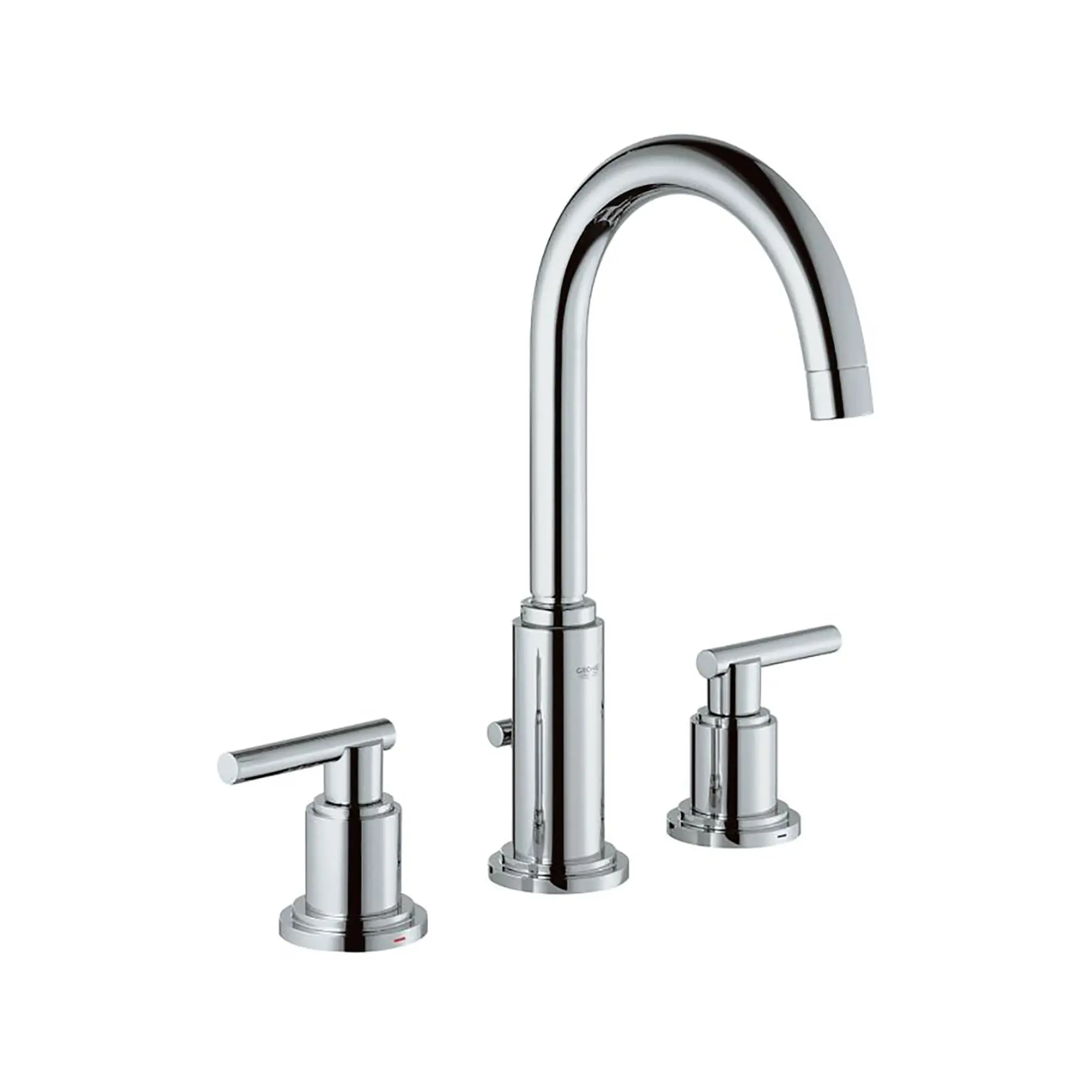 8 in. Widespread 2-Handle High Spout Bathroom Faucet - 1.5 GPM - Image 3