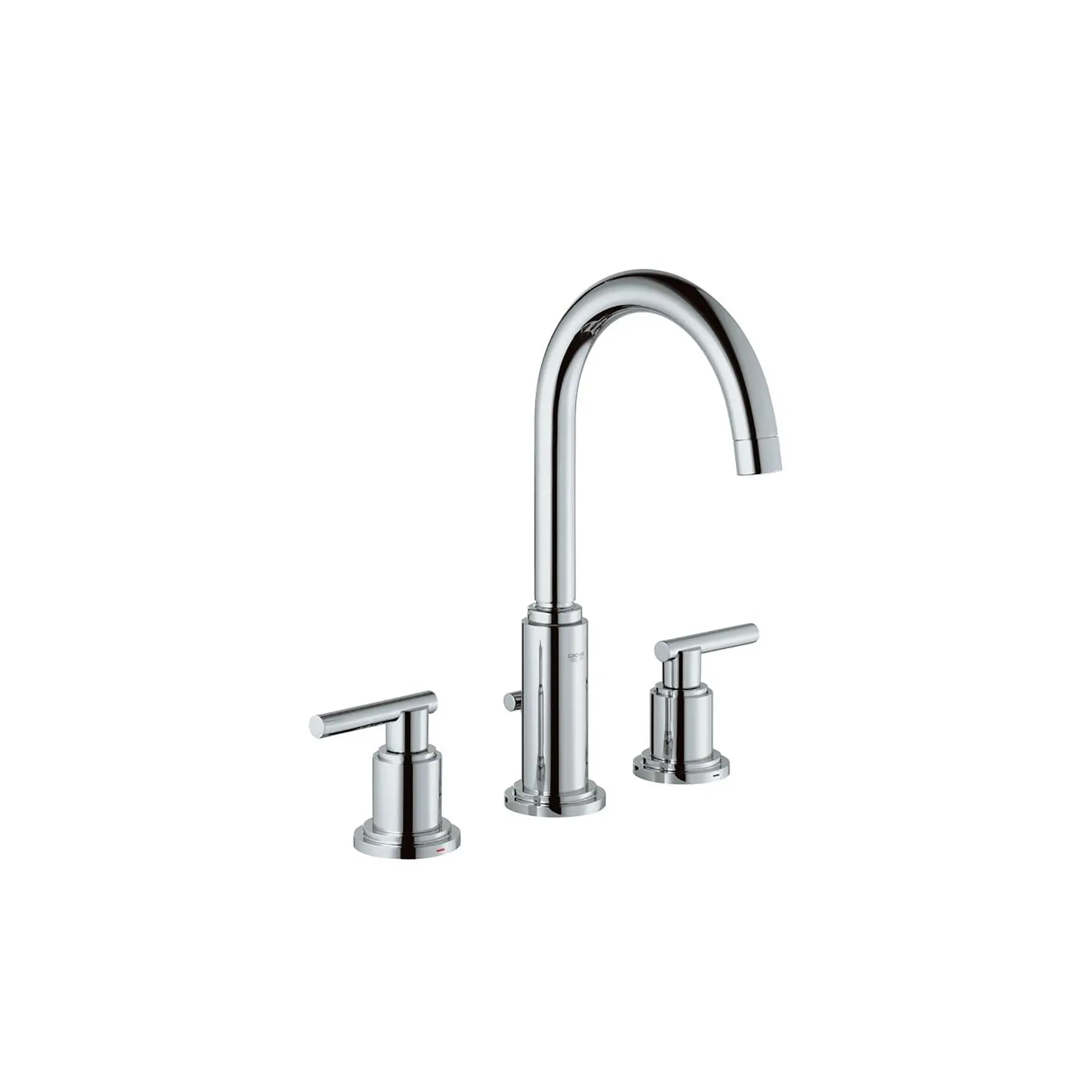 8 in. Widespread 2-Handle High Spout Bathroom Faucet - 1.5 GPM - Image 5