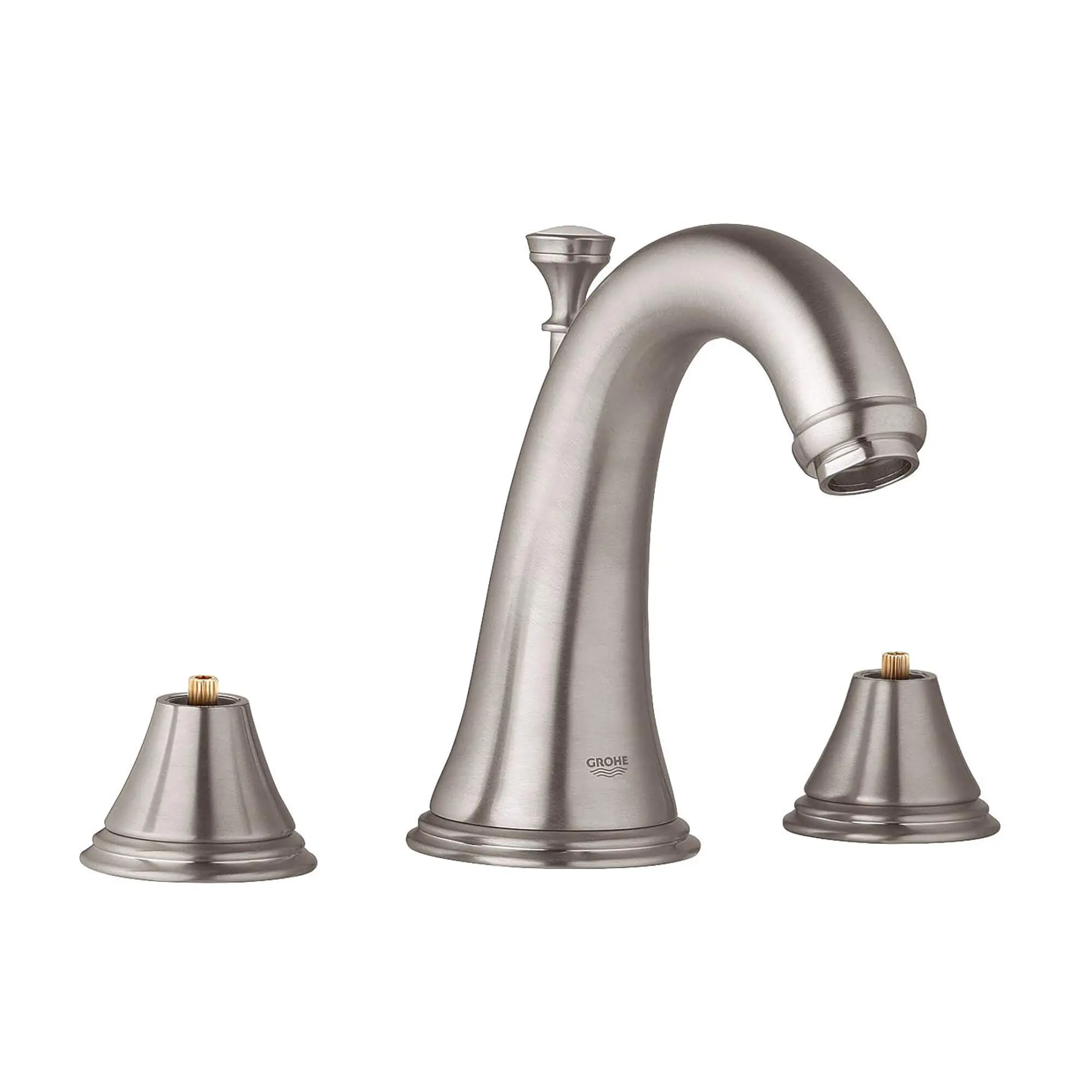 8 in. Widespread 2-Handle Mid Arc Bathroom Faucet - 1.5 GPM - Image 2