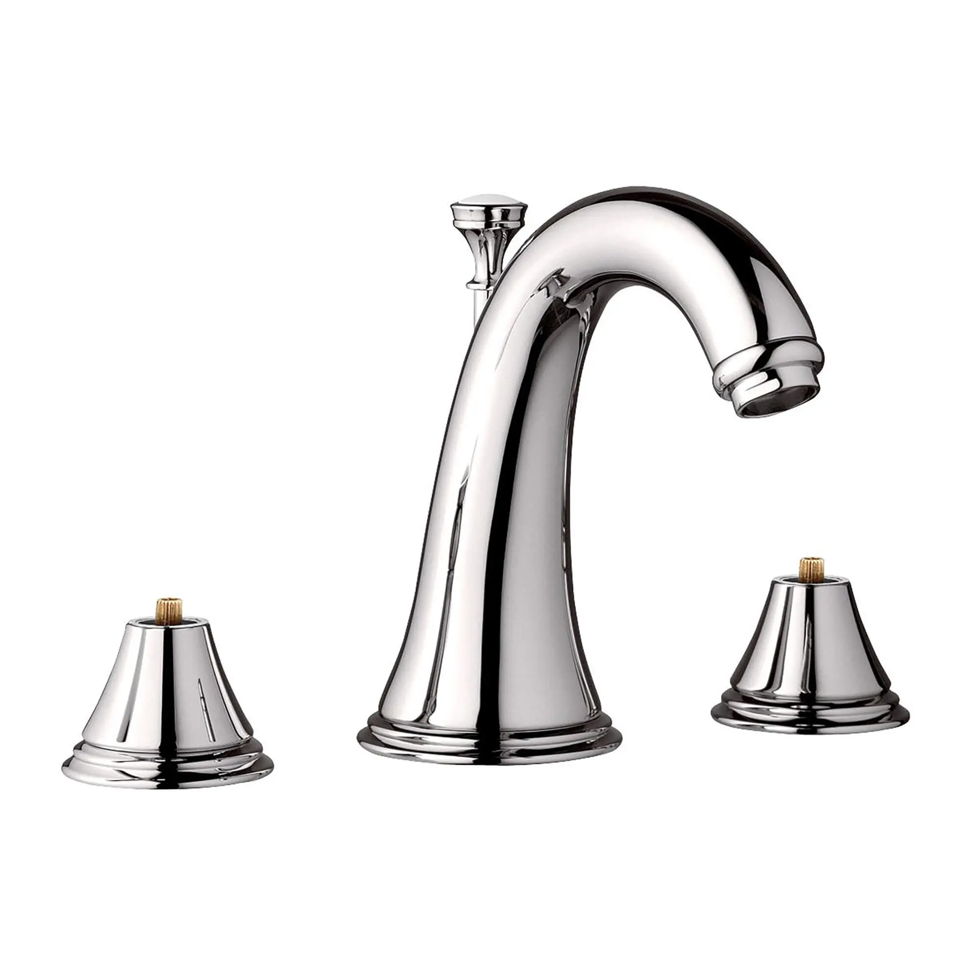 8 in. Widespread 2-Handle Mid Arc Bathroom Faucet - 1.5 GPM - Image 3