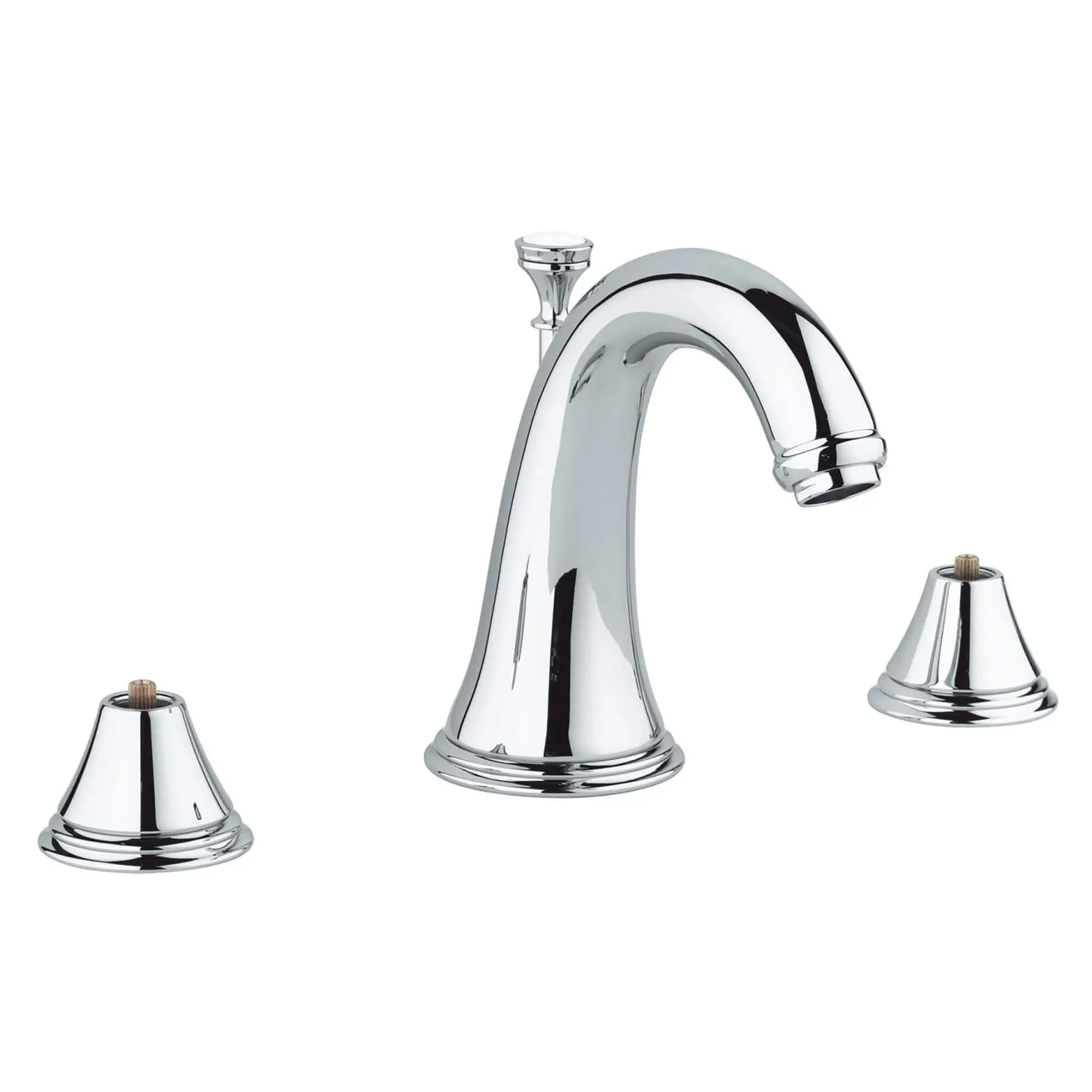 8 in. Widespread 2-Handle Mid Arc Bathroom Faucet - 1.5 GPM - Image 9