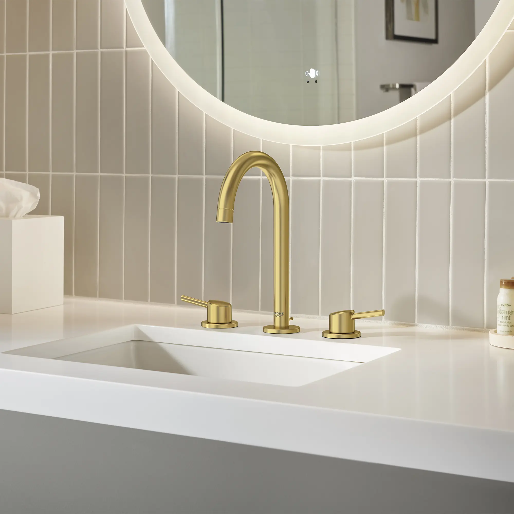 8-inch Widespread 2-Handle L-Size Bathroom Faucet, 1.2 GPM (4.5 L/min) - Image 3