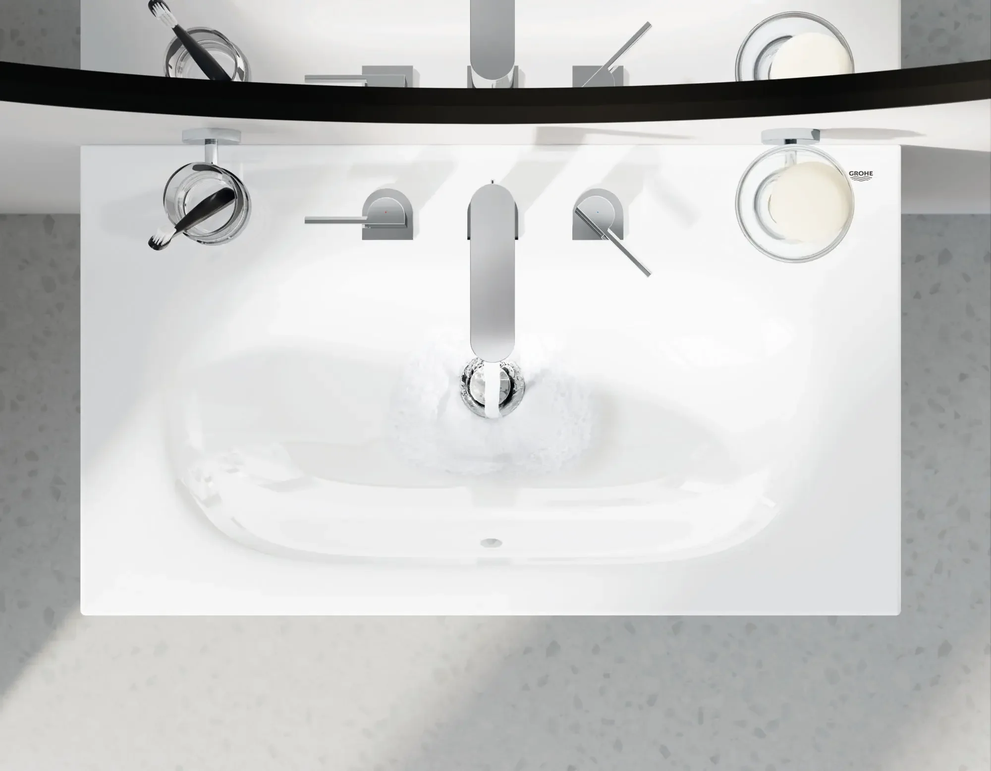 8-inch Widespread 2-Handle L-Size Bathroom Faucet, 1.2 GPM (4.5 L/min) - Image 8
