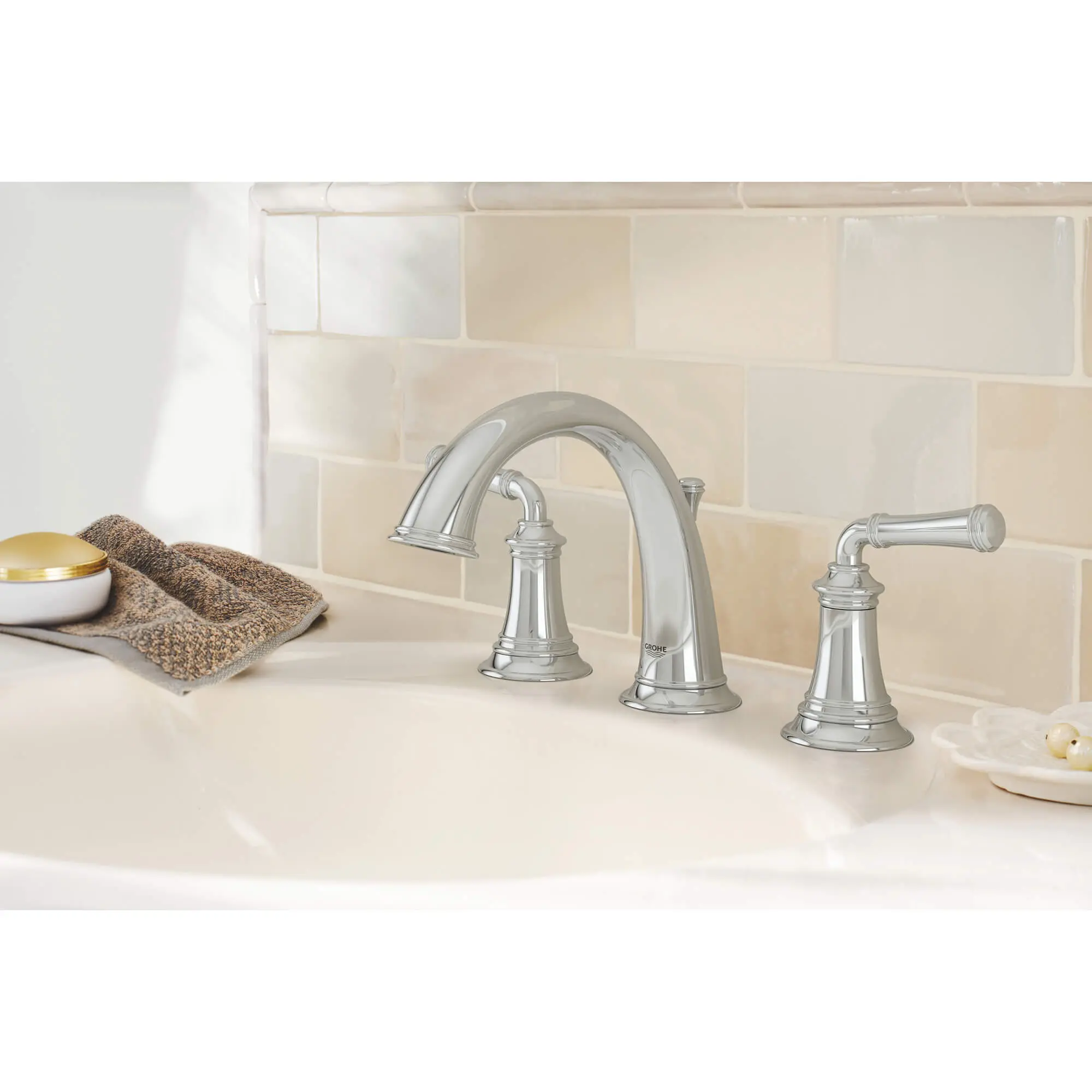 8-inch Widespread 2-Handle S-Size Bathroom Faucet 1.2 GPM - Image 3
