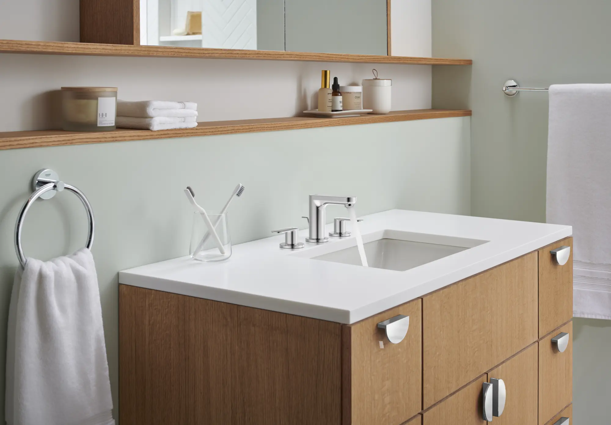 8-inch Widespread 2-Handle S-Size Bathroom Faucet, 1.2 GPM (4.5 L/min) - Image 5