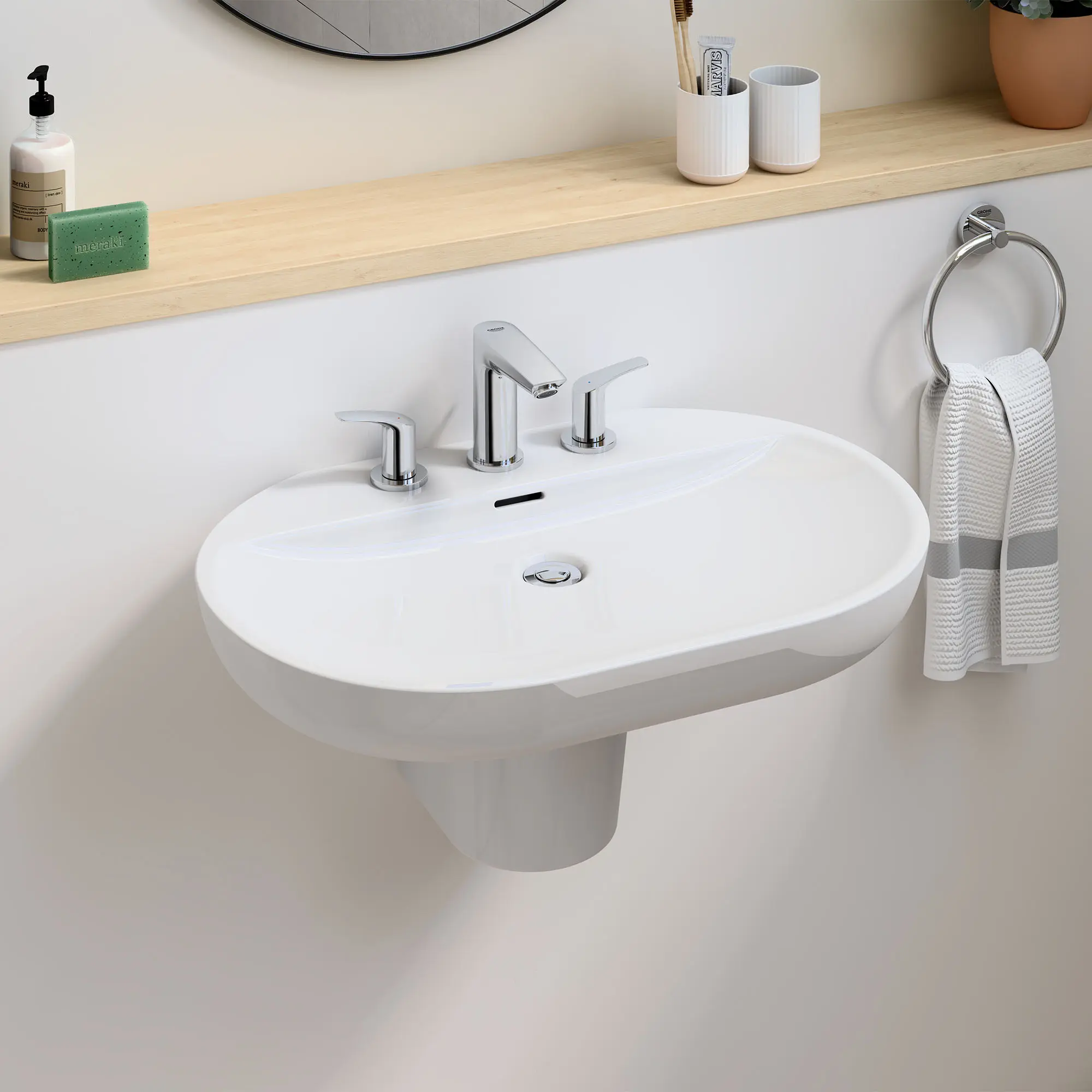 8-inch Widespread 2-Handle S-Size Bathroom Faucet, 1.2 GPM (4.5 L/min) - Image 6