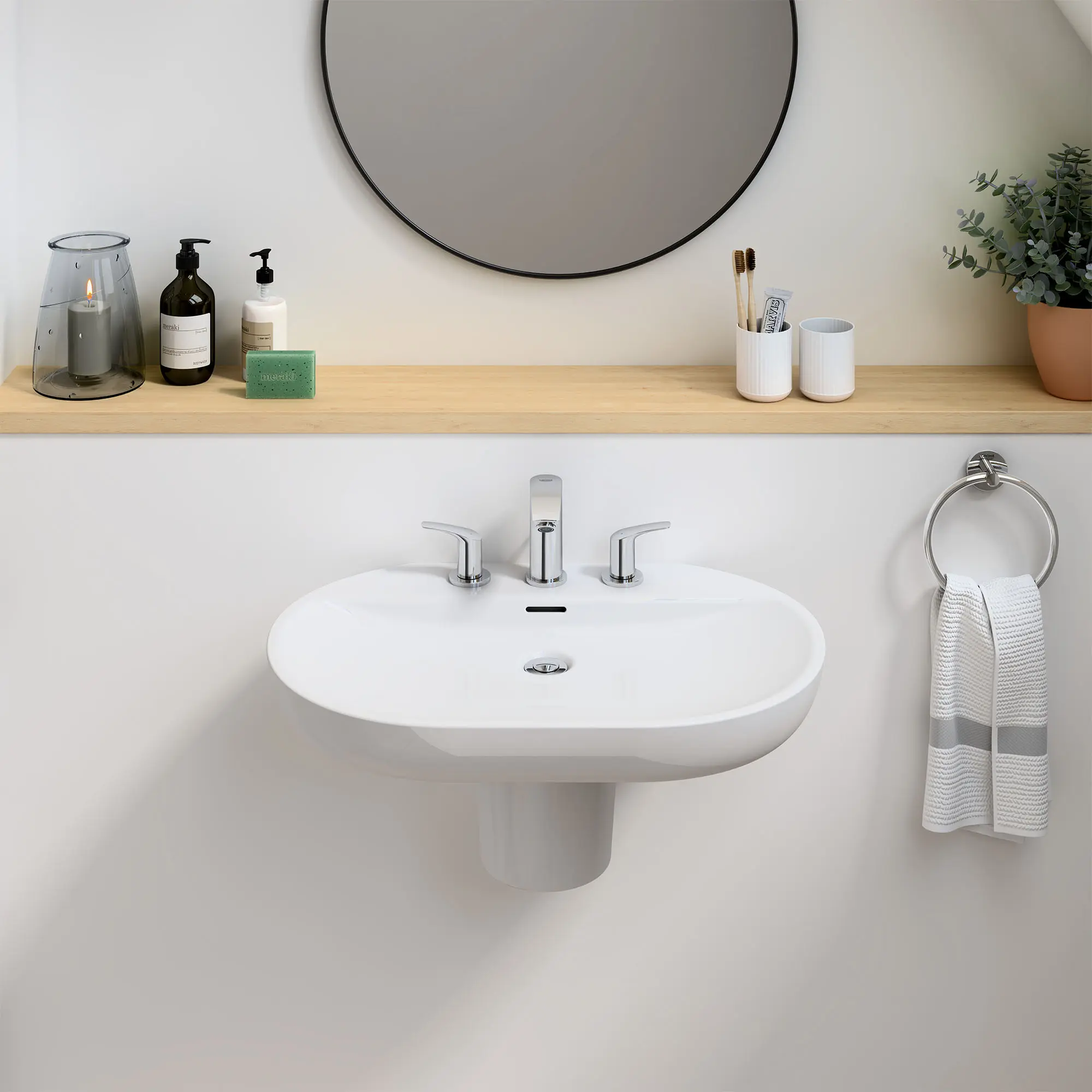 8-inch Widespread 2-Handle S-Size Bathroom Faucet, 1.2 GPM (4.5 L/min) - Image 7