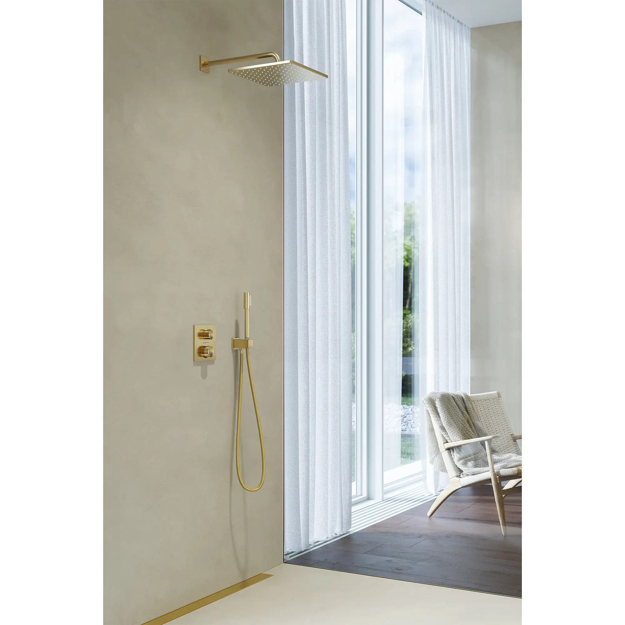 Allure Dual Function 2-Handle Thermostatic Valve Trim - Image 5