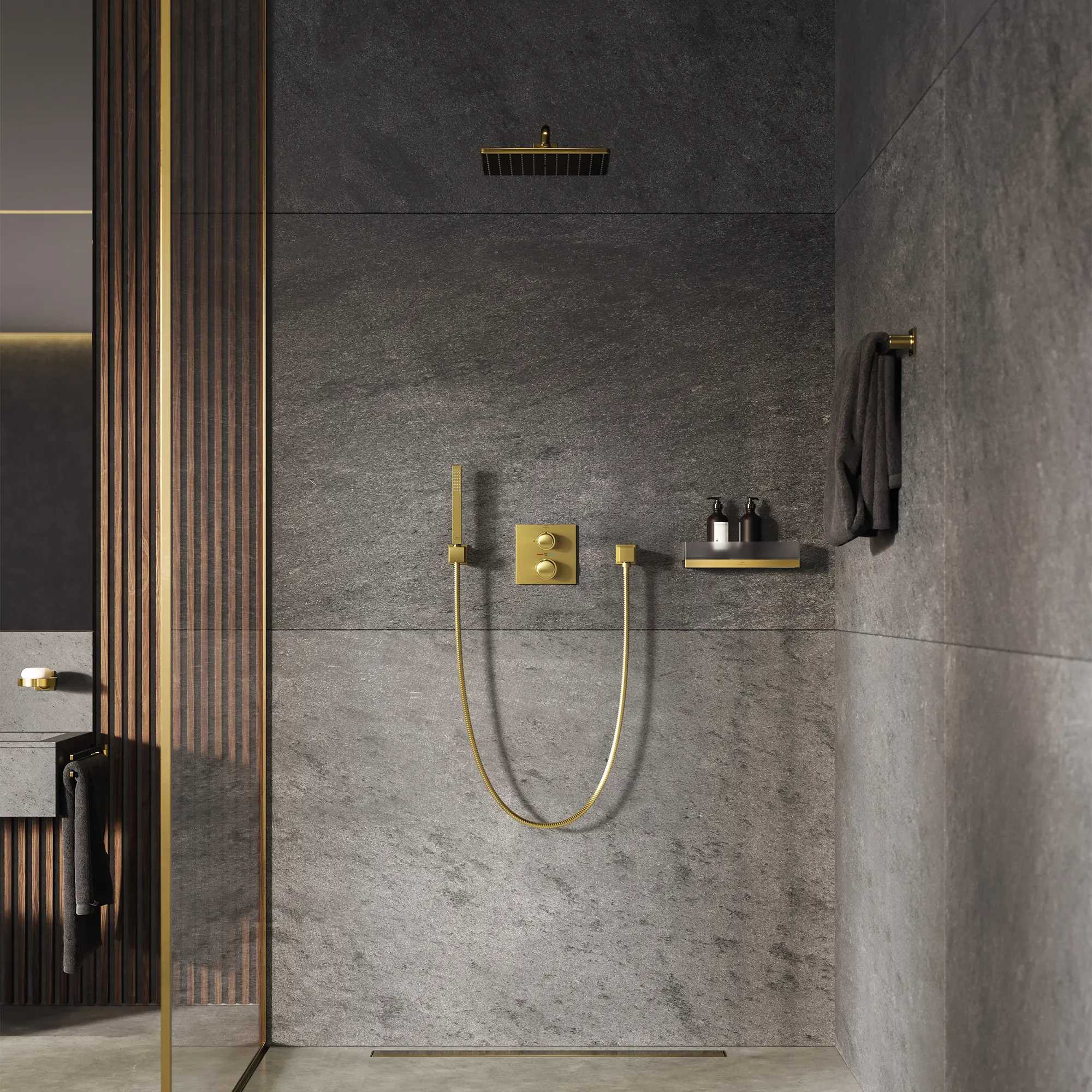 Allure Dual Function 2-Handle Thermostatic Valve Trim - Image 7