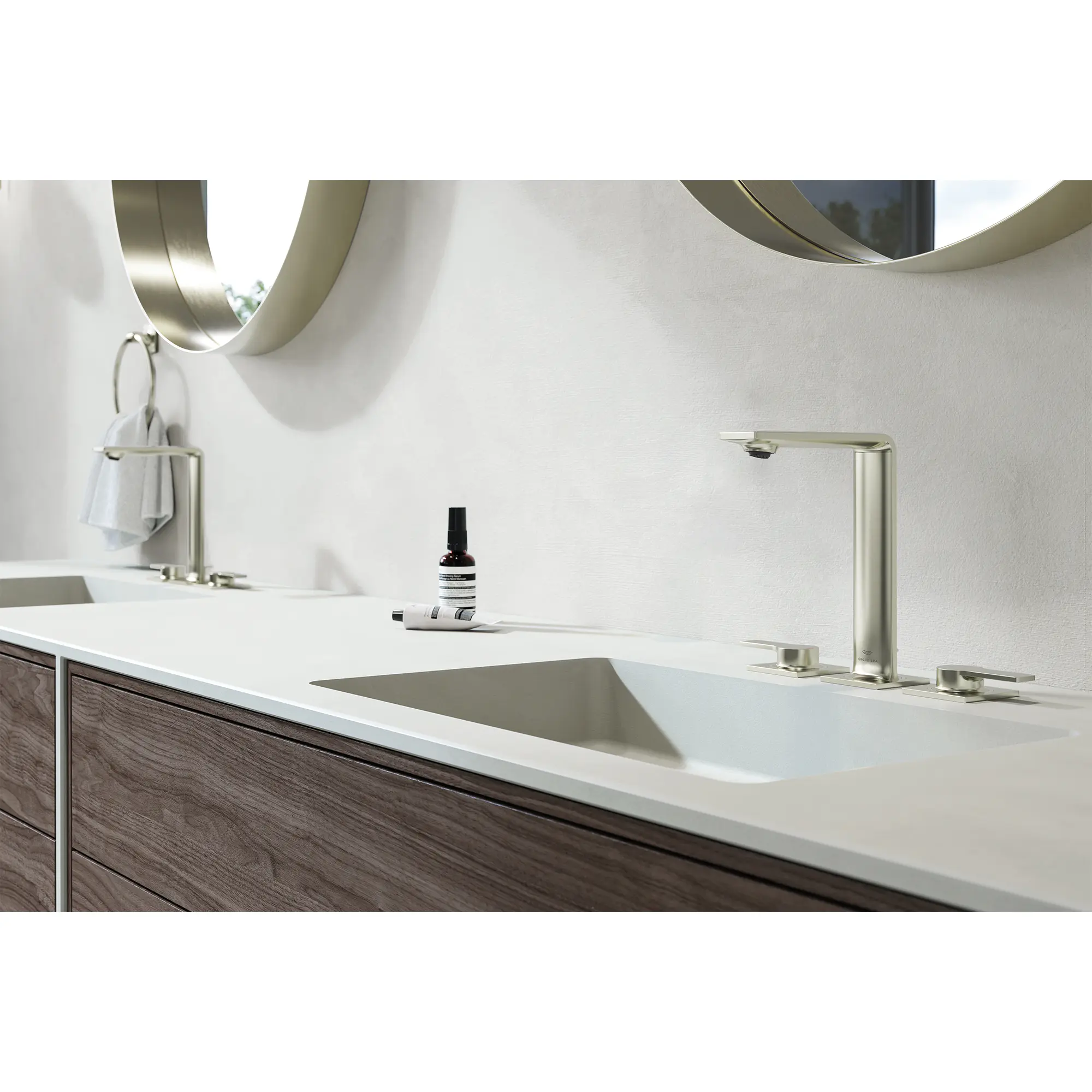 Allure 8-inch Widespread 2-Handle M-Size Bathroom Faucet, 1.2 GPM (4.5 L/min) - Image 5