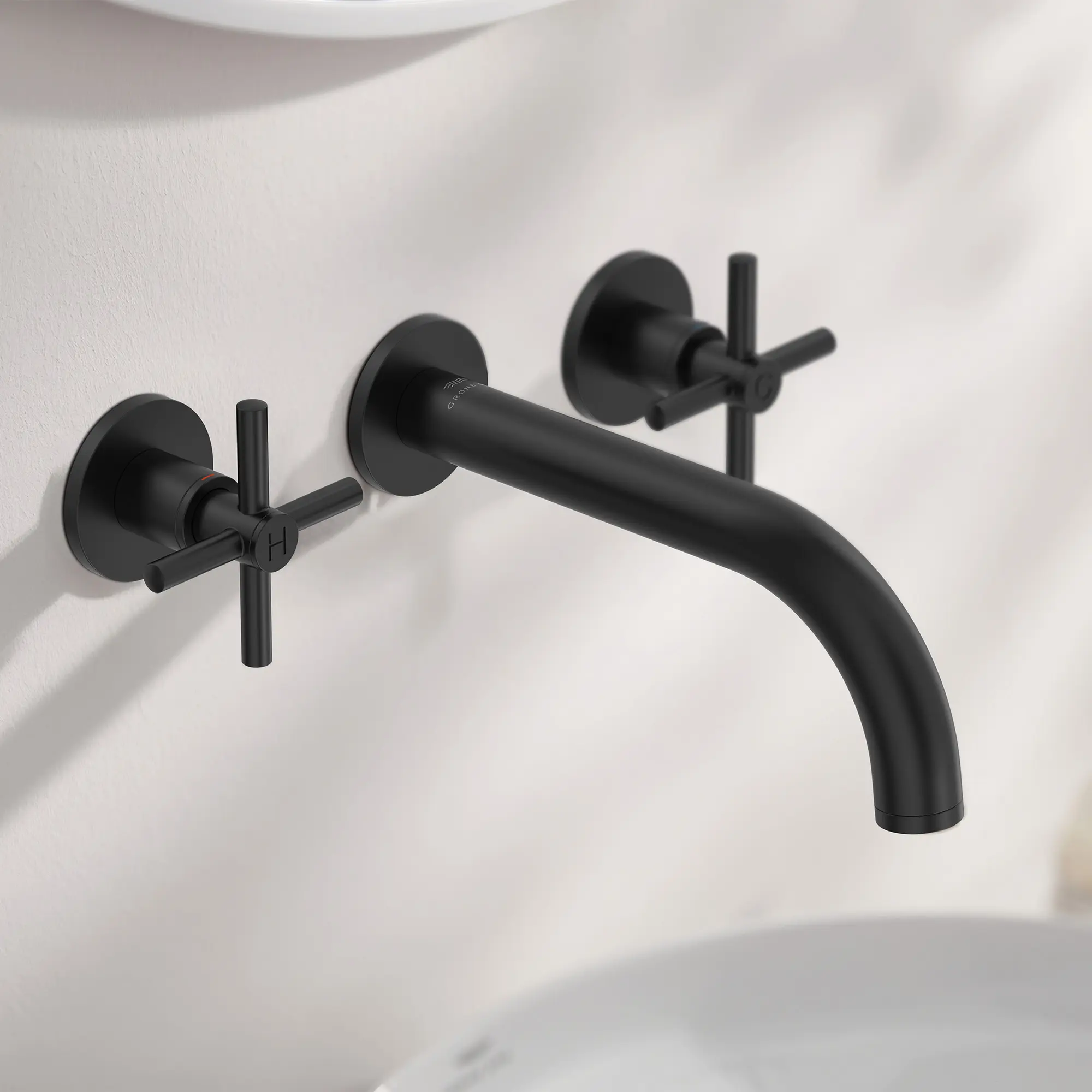 Atrio 2-Handle Wall Mount Faucet without Handles, 1.2 GPM (4.5L.min) - Image 22