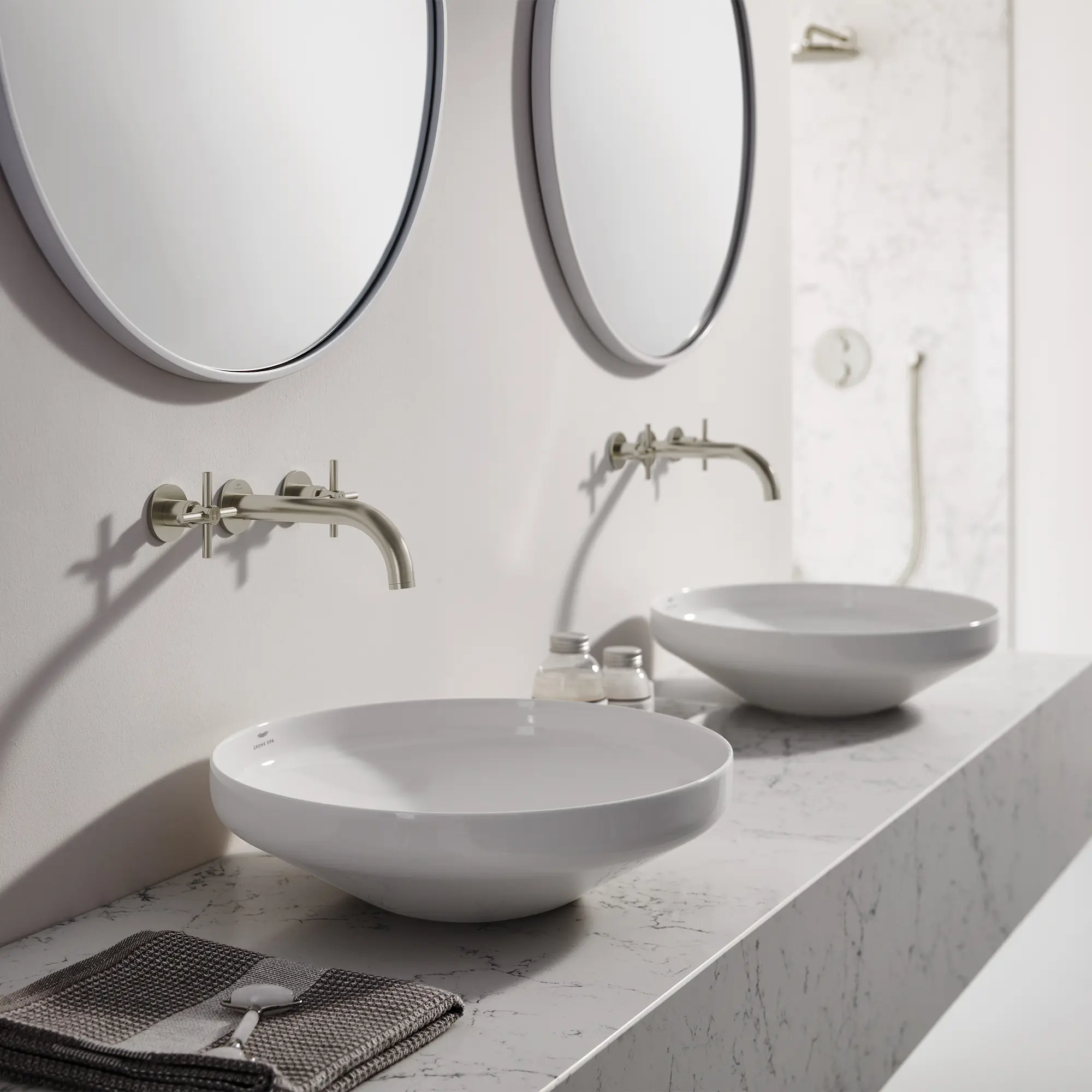Atrio 2-Handle Wall Mount Faucet without Handles, 1.2 GPM (4.5L.min) - Image 29