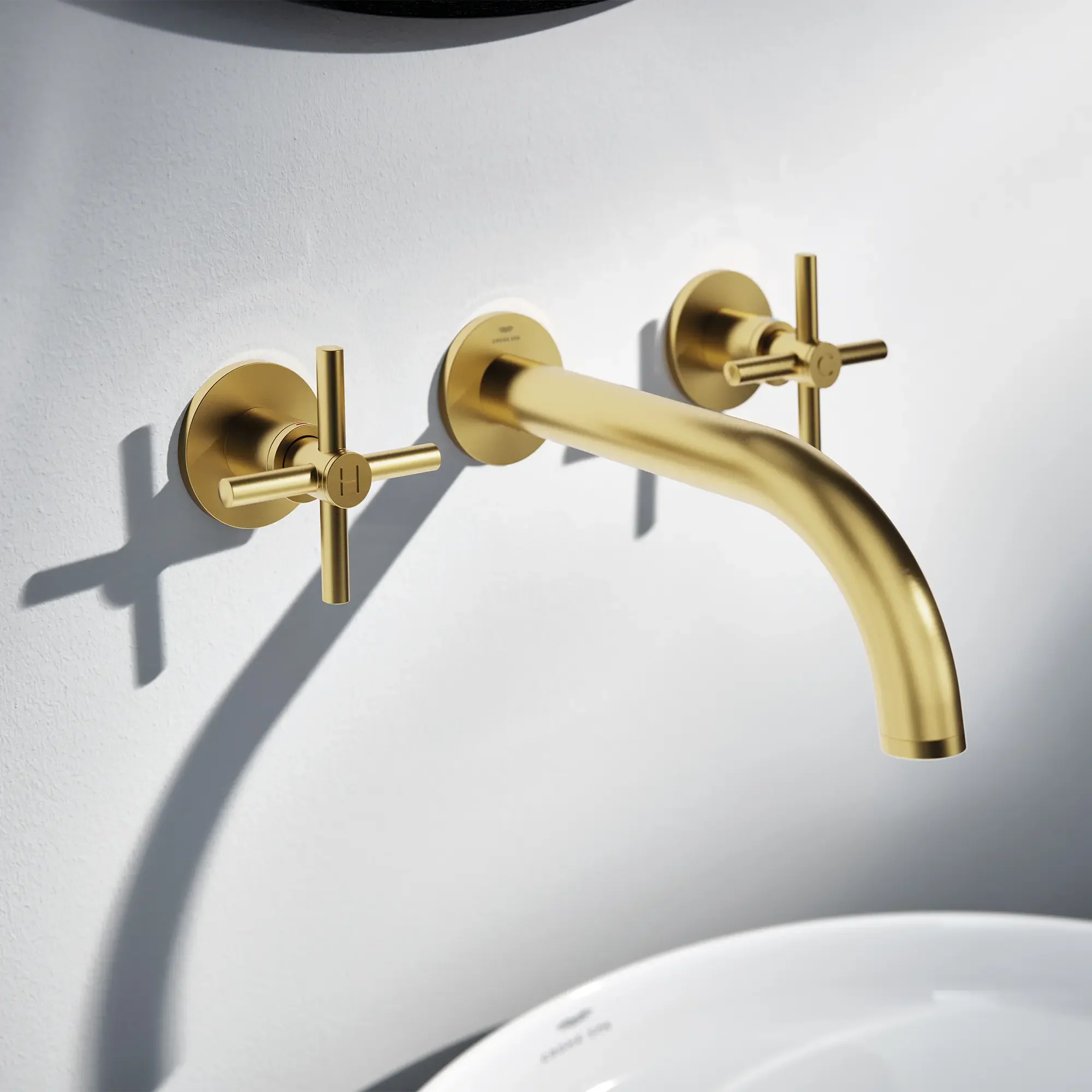 Atrio 2-Handle Wall Mount Faucet without Handles, 1.2 GPM (4.5L.min) - Image 5