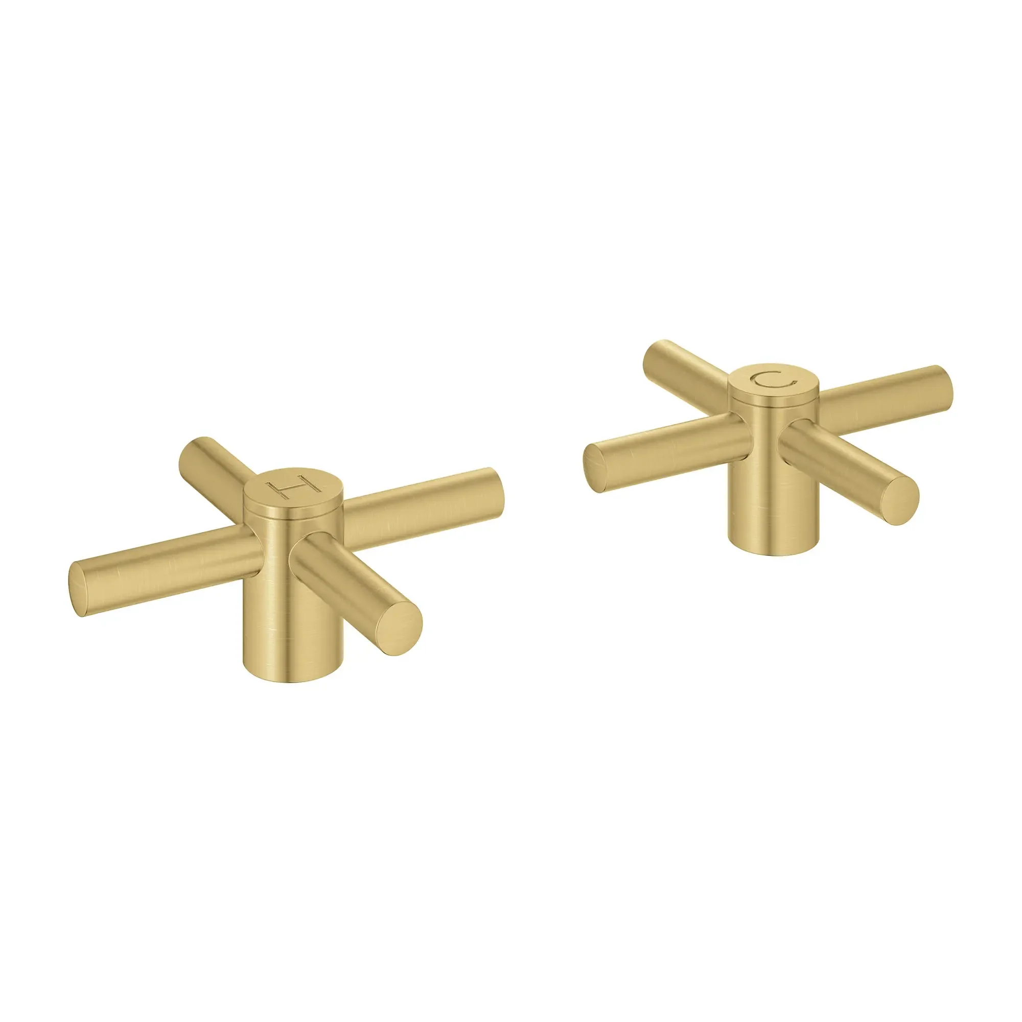 Atrio Cross Handles for Bathroom Sink Faucet (Pair) - Image 4