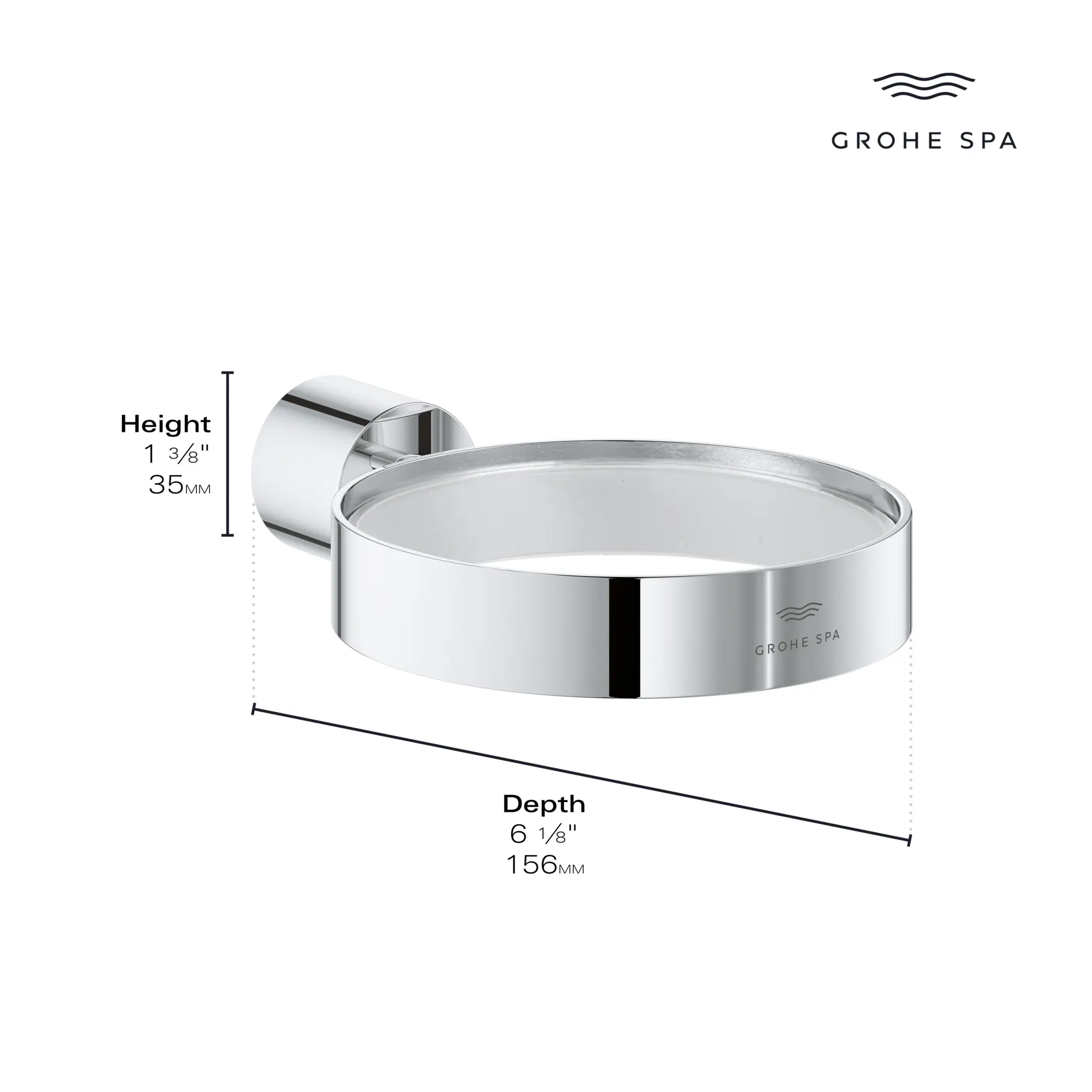 Holder For Glass, Soap Dish Or Soap Dispenser - Image 6