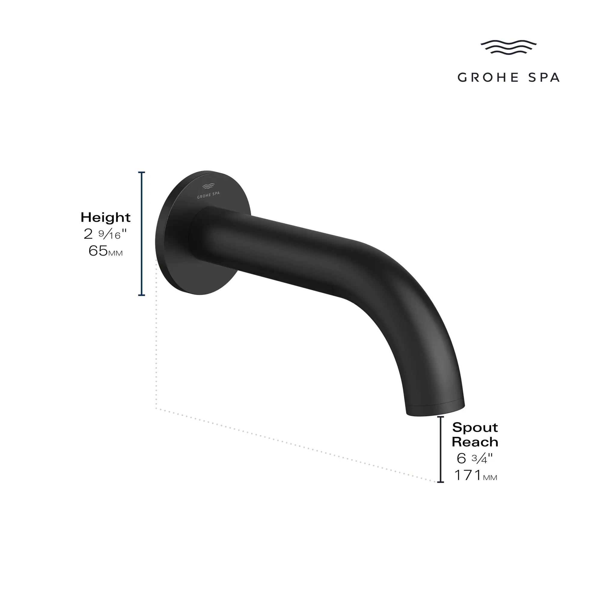 Atrio Tub Spout - Image 6