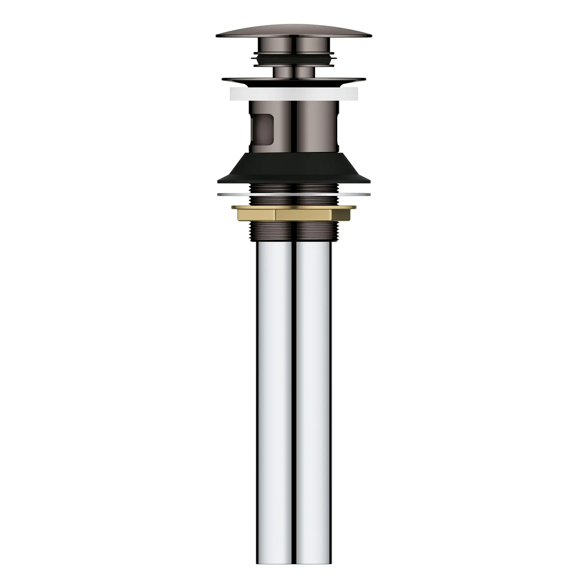 Bathroom Sink Push Drain with Overflow - Image 11