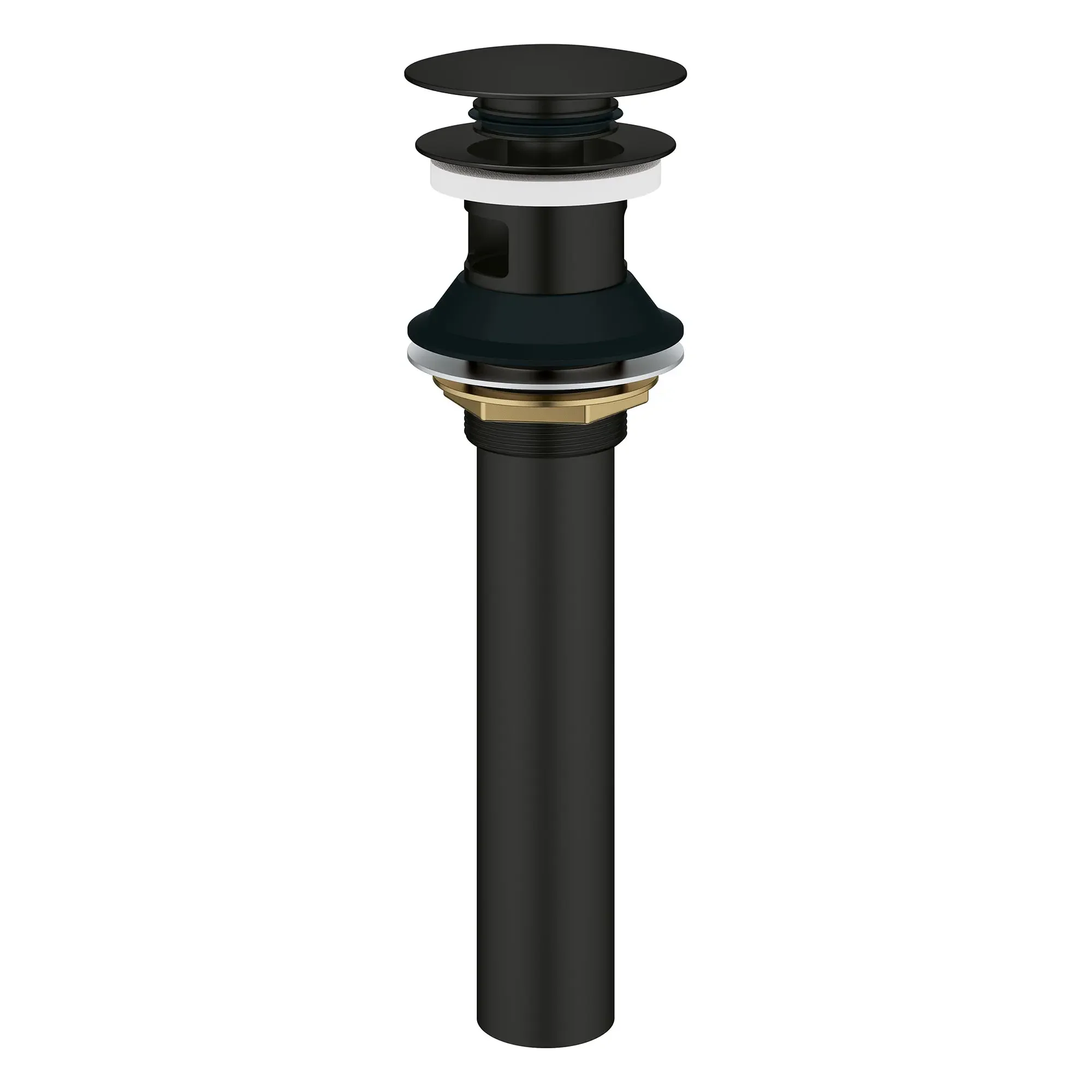 Bathroom Sink Push Drain with Overflow - Image 15