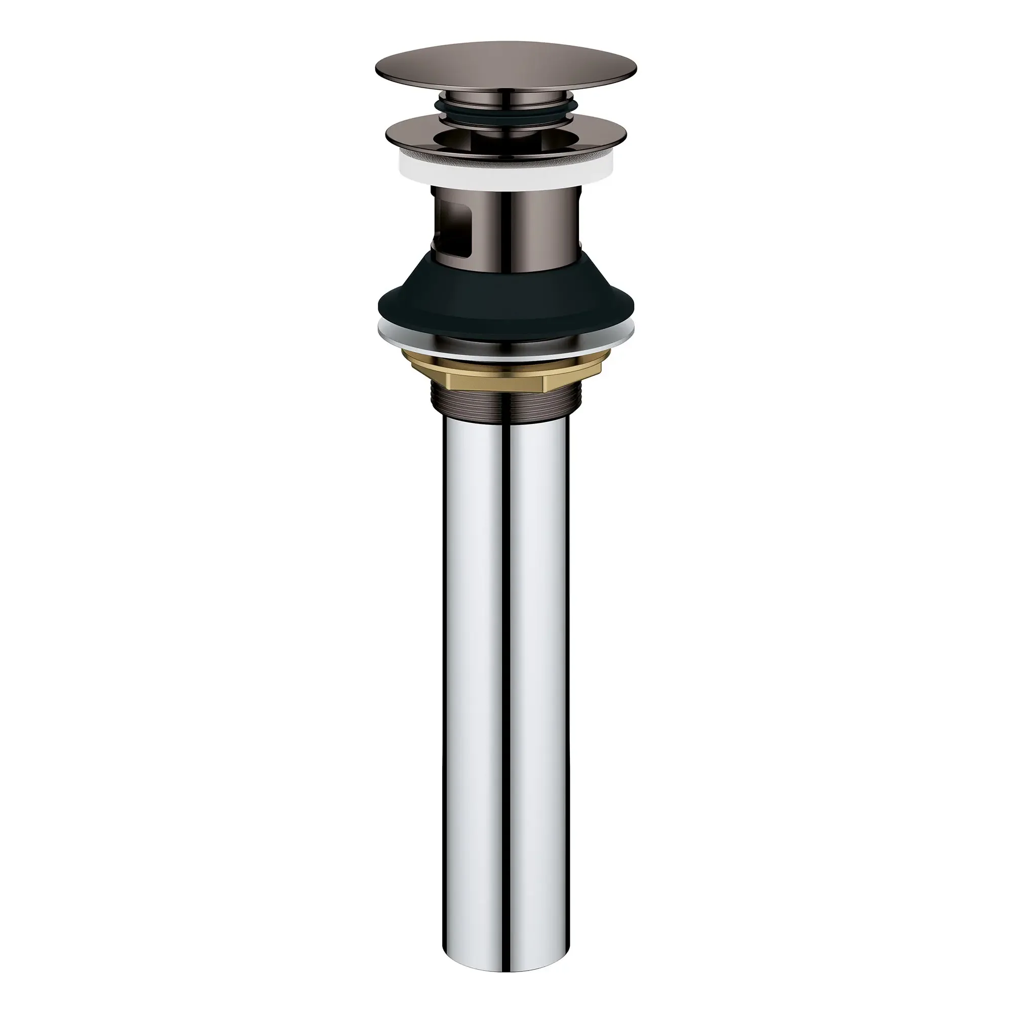 Bathroom Sink Push Drain with Overflow - Image 18