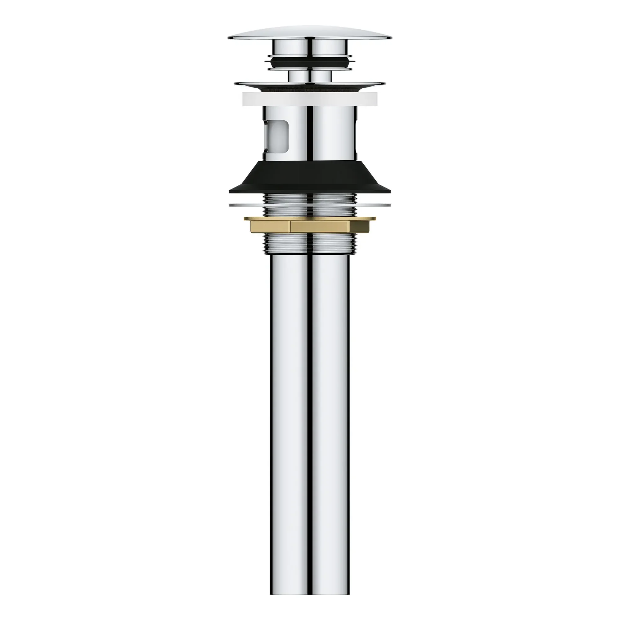 Bathroom Sink Push Drain with Overflow - Image 3