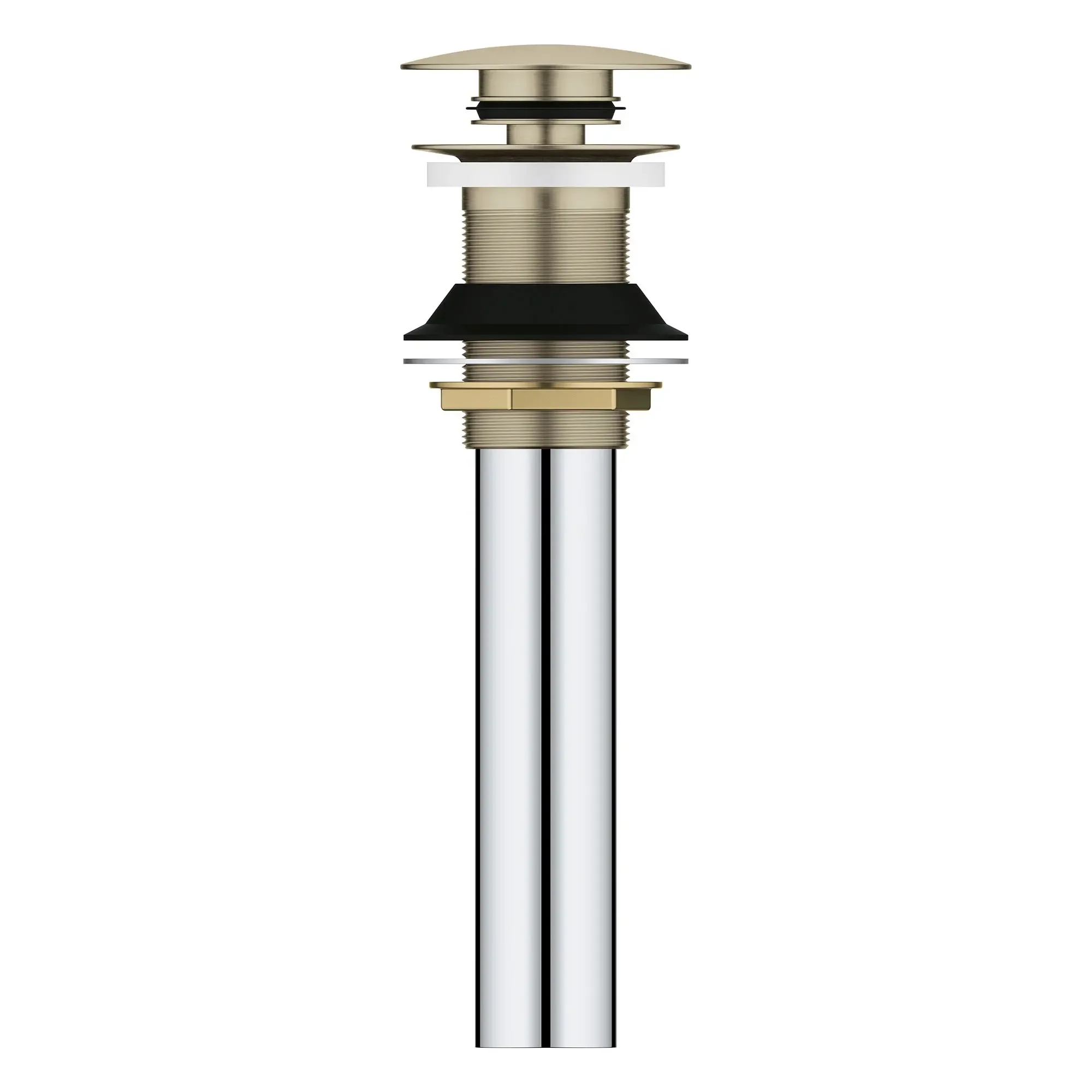 Bathroom Sink Push Drain without Overflow - Image 15