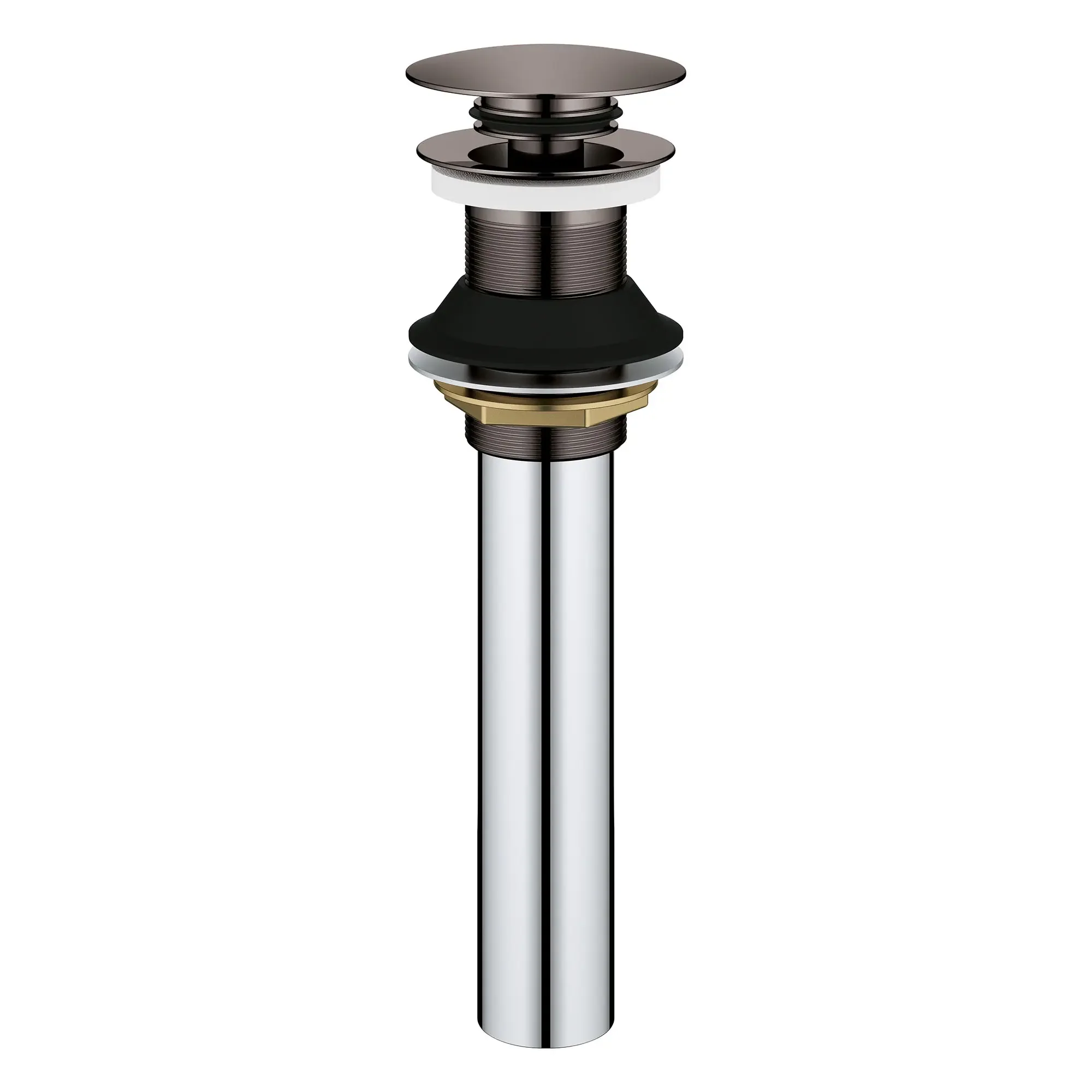 Bathroom Sink Push Drain without Overflow - Image 8