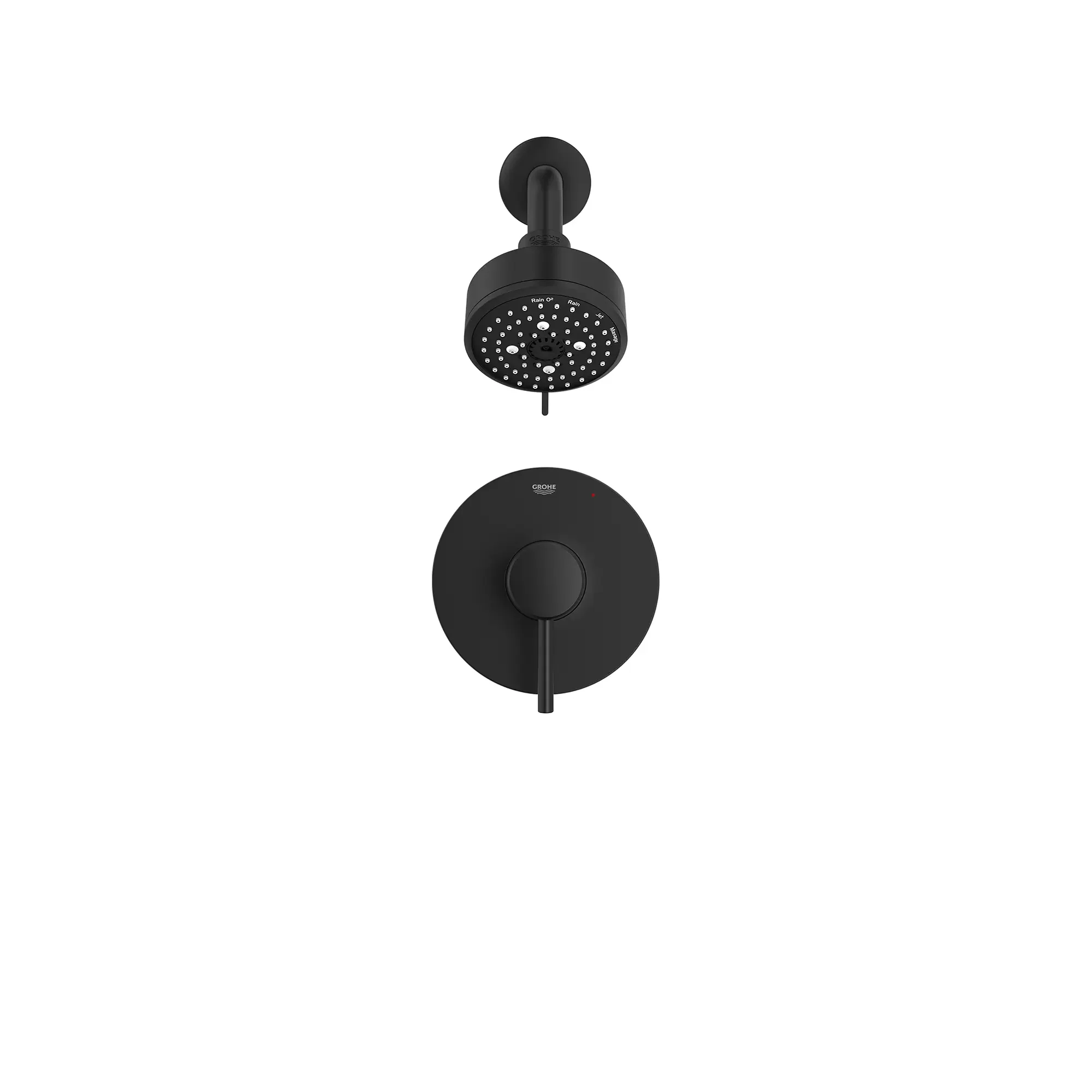 Concetto Pressure Balance Valve Shower Trim Kit - Image 11