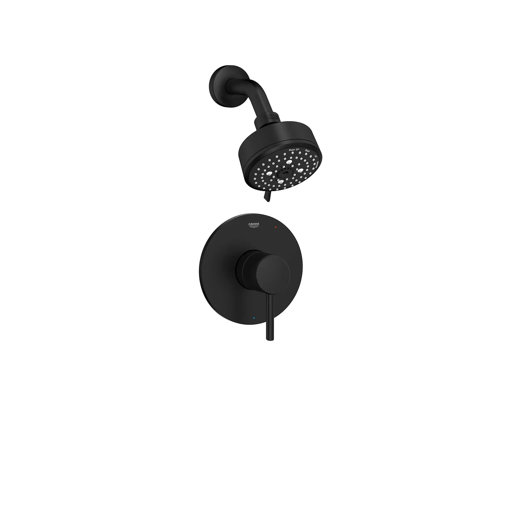 Concetto Pressure Balance Valve Shower Trim Kit - Image 13