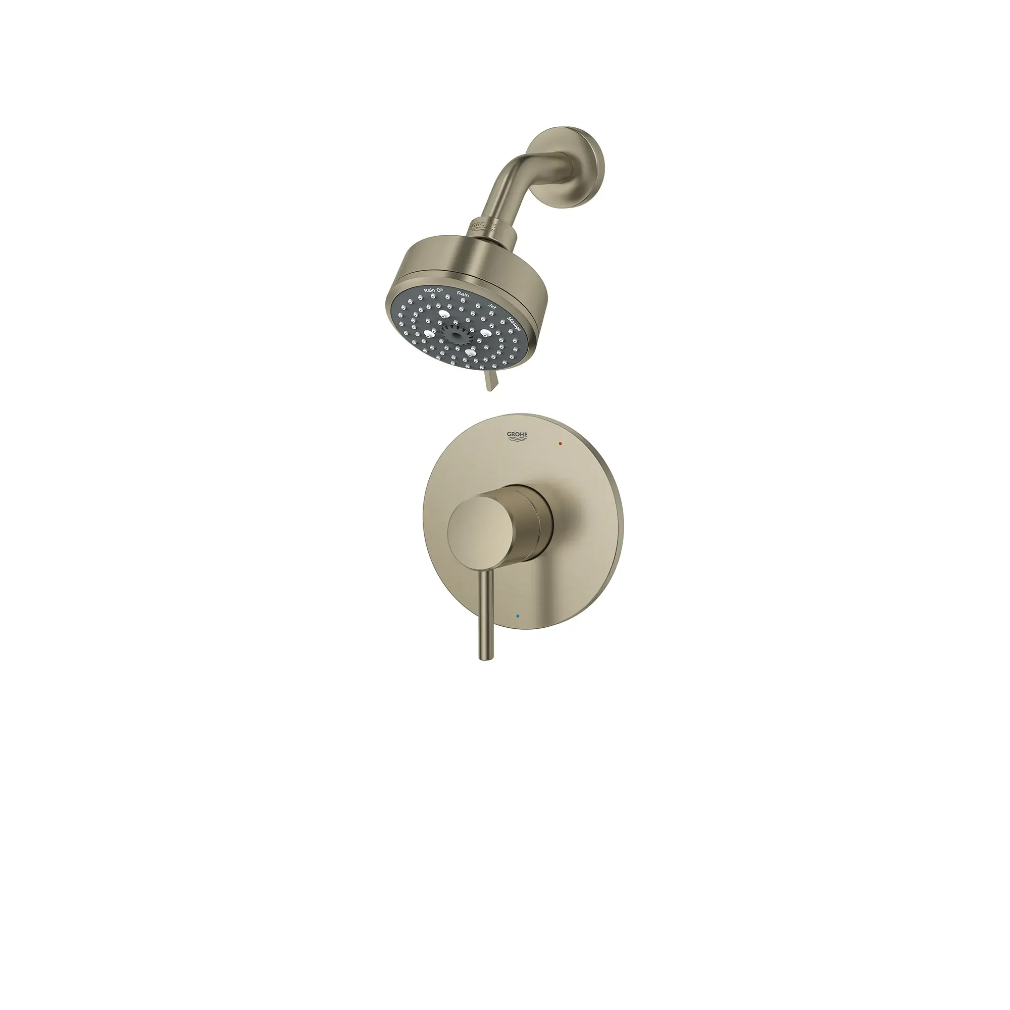 Concetto Pressure Balance Valve Shower Trim Kit - Image 6