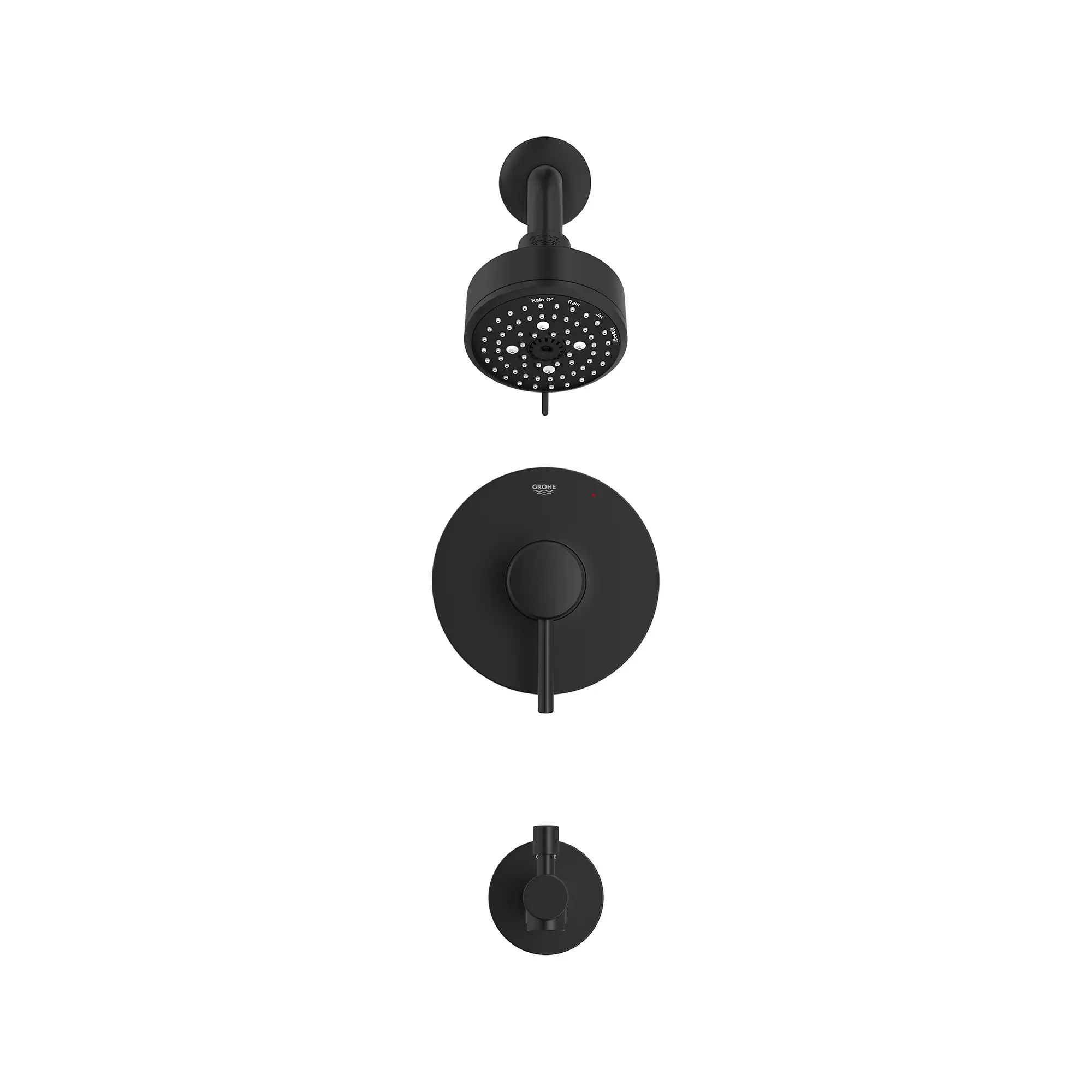 Concetto Pressure Balance Valve Tub/Shower Trim Kit - Image 17