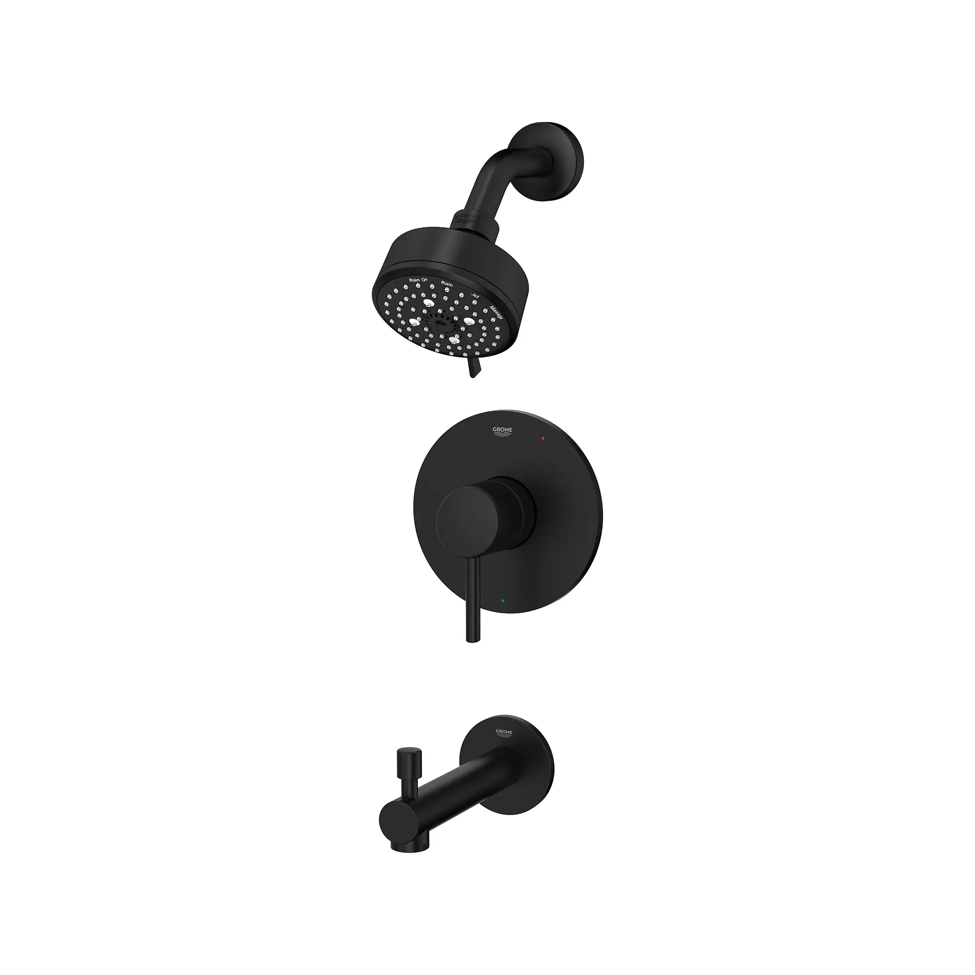 Concetto Pressure Balance Valve Tub/Shower Trim Kit - Image 19
